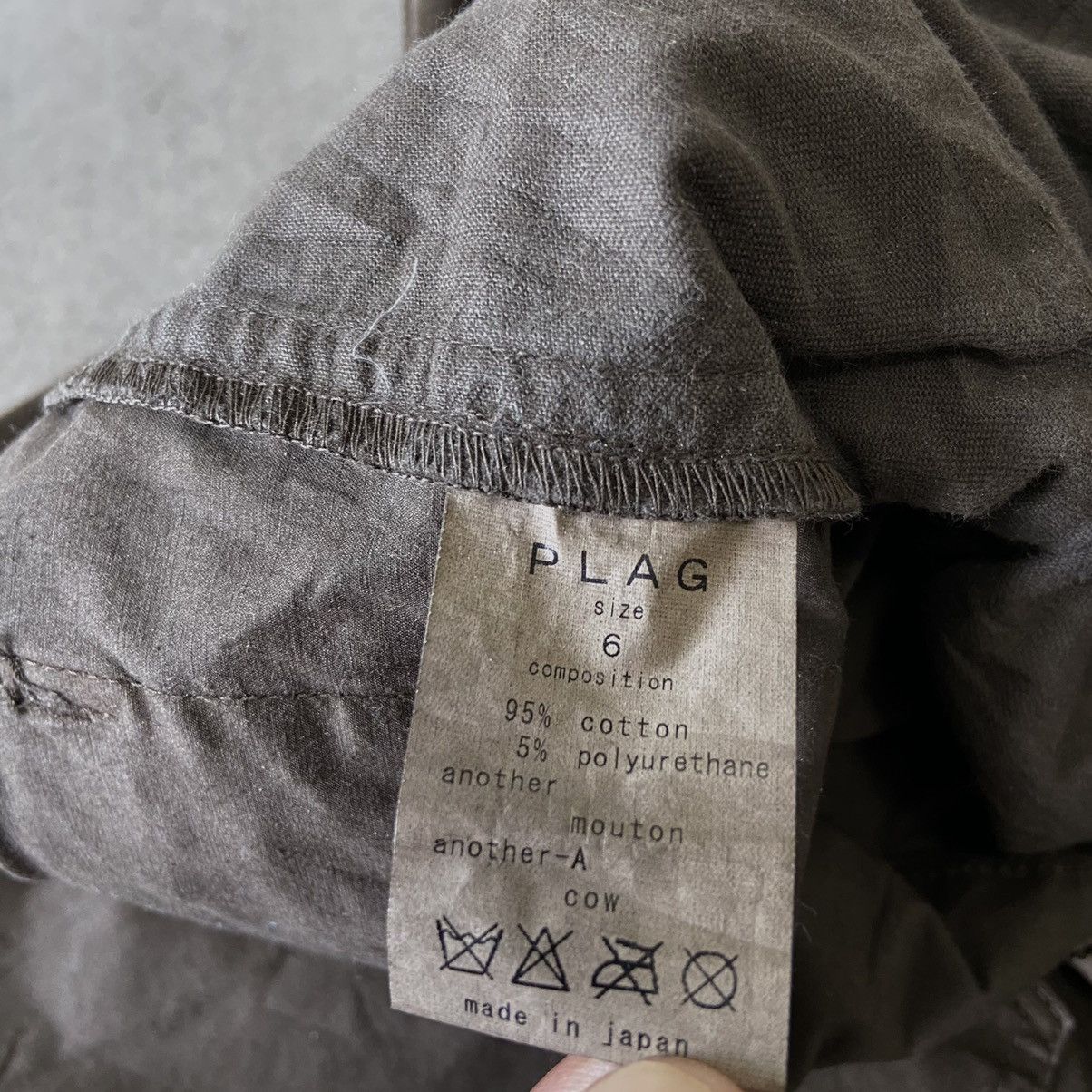 Issey Miyake TETE Homme PLAG Size US 32 / EU 48 - 14 Thumbnail