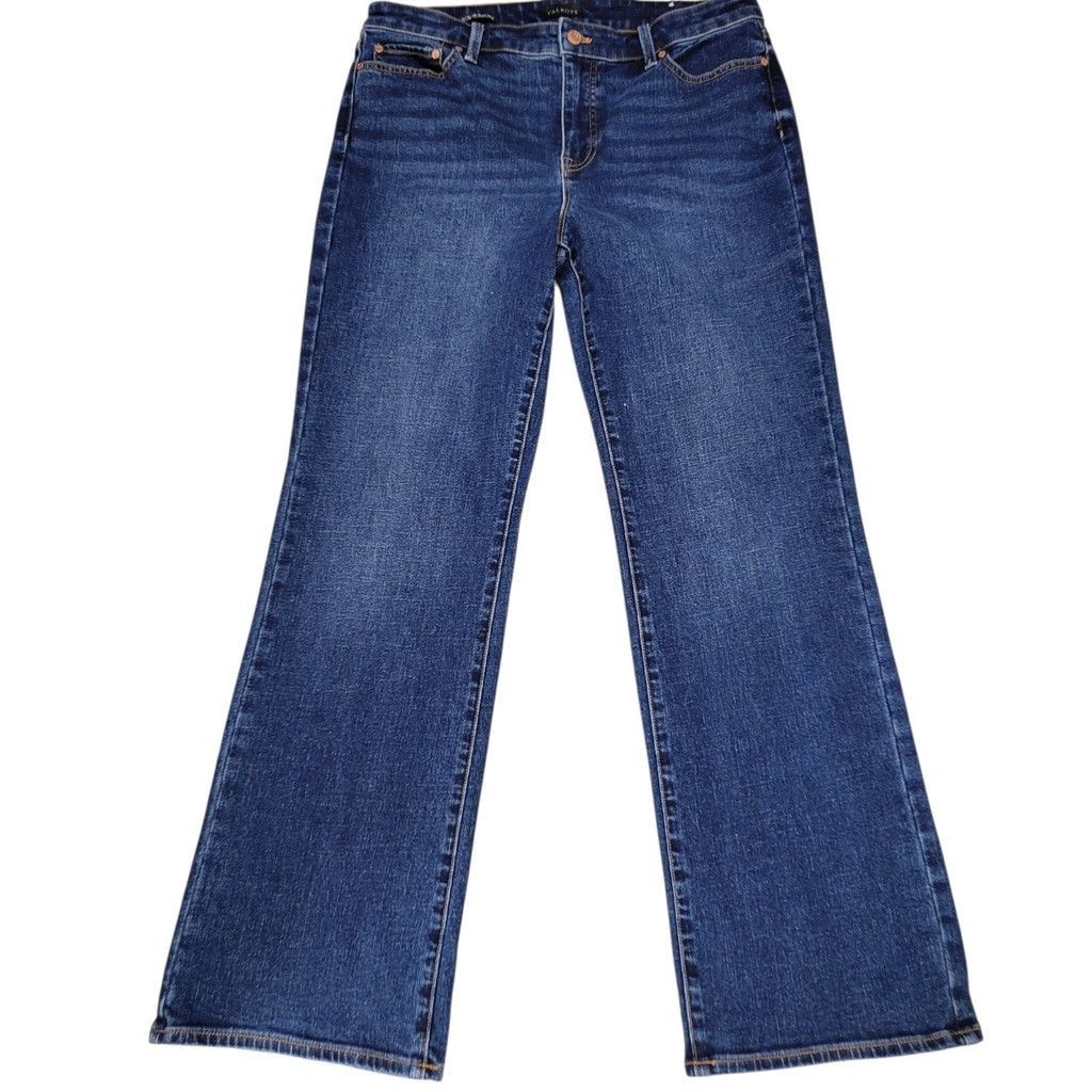 Talbots Talbots Barely Boot Jeans 10 Brea Wash Waist 34 Inseam 30 Size 32" / US 10 / IT 46 - 5 Thumbnail