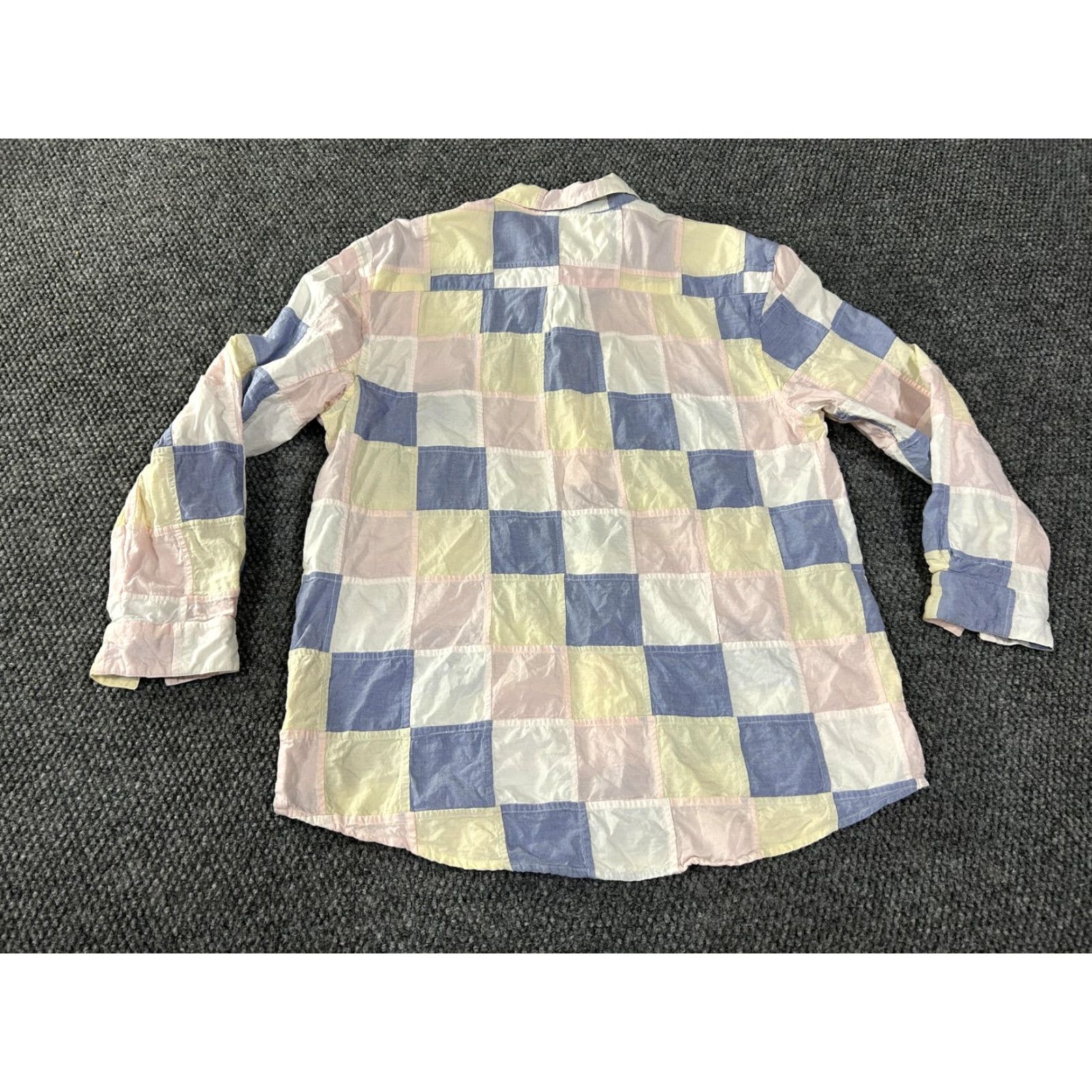 Orvis Orvis Buzz Off Shirt Mens Medium Multicolor Patchwork Long Sleeve Insect Shield Button-Up Outdoor Casual Camp Hiking Size US M / EU 48-50 / 2 - 6 Thumbnail