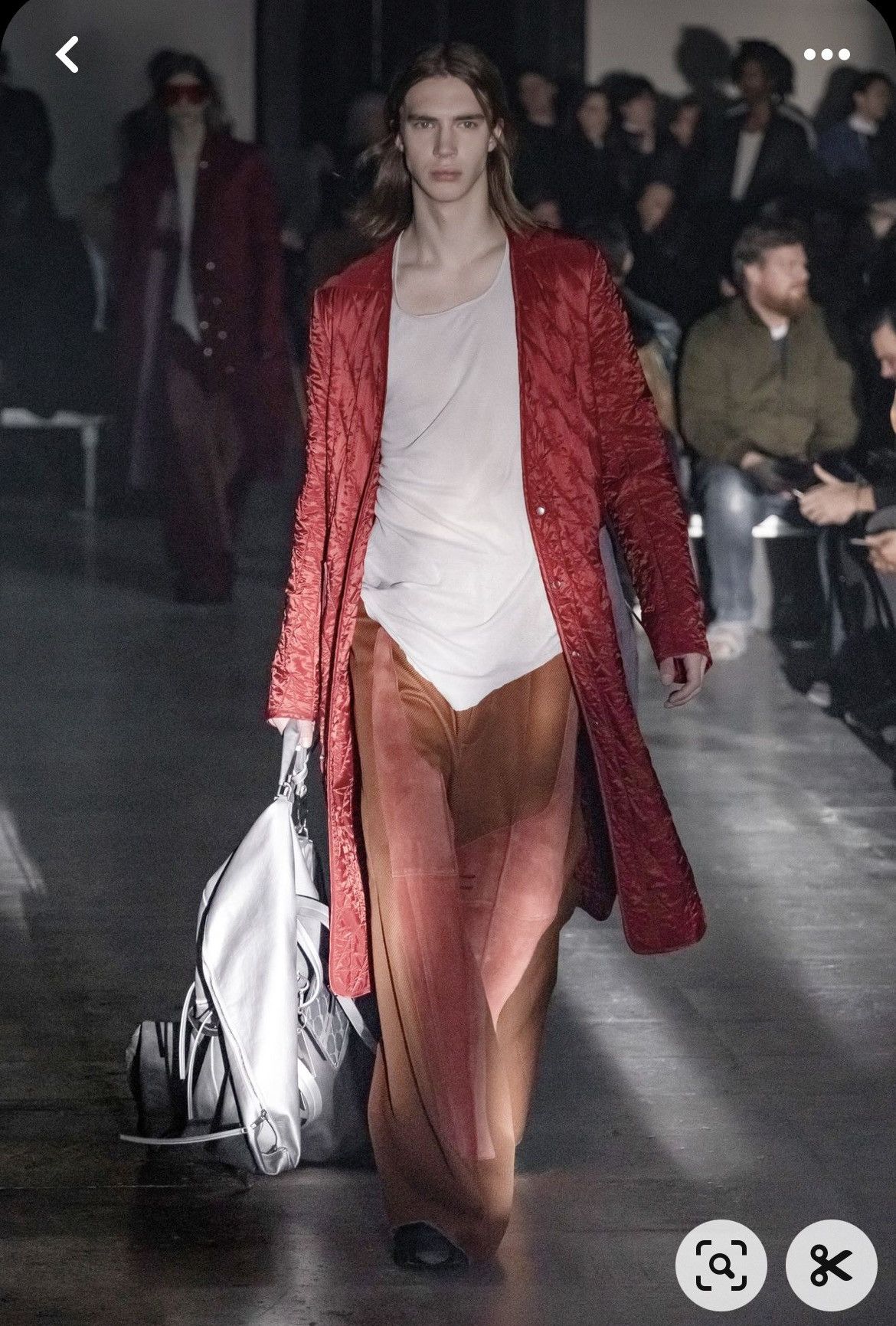 Rick Owens Larry19 down coat Size US M / EU 48-50 / 2 - 5 Thumbnail