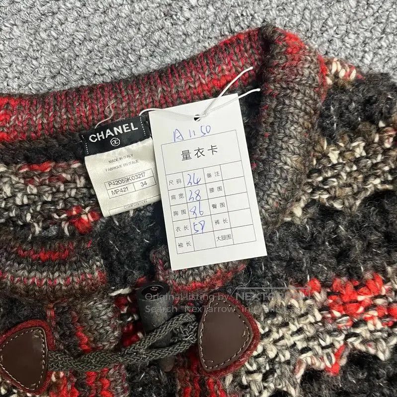 Chanel Chanel Multicolor Cotton Women's Pullover Sweater . Size S / US 4 / IT 40 - 4 Thumbnail