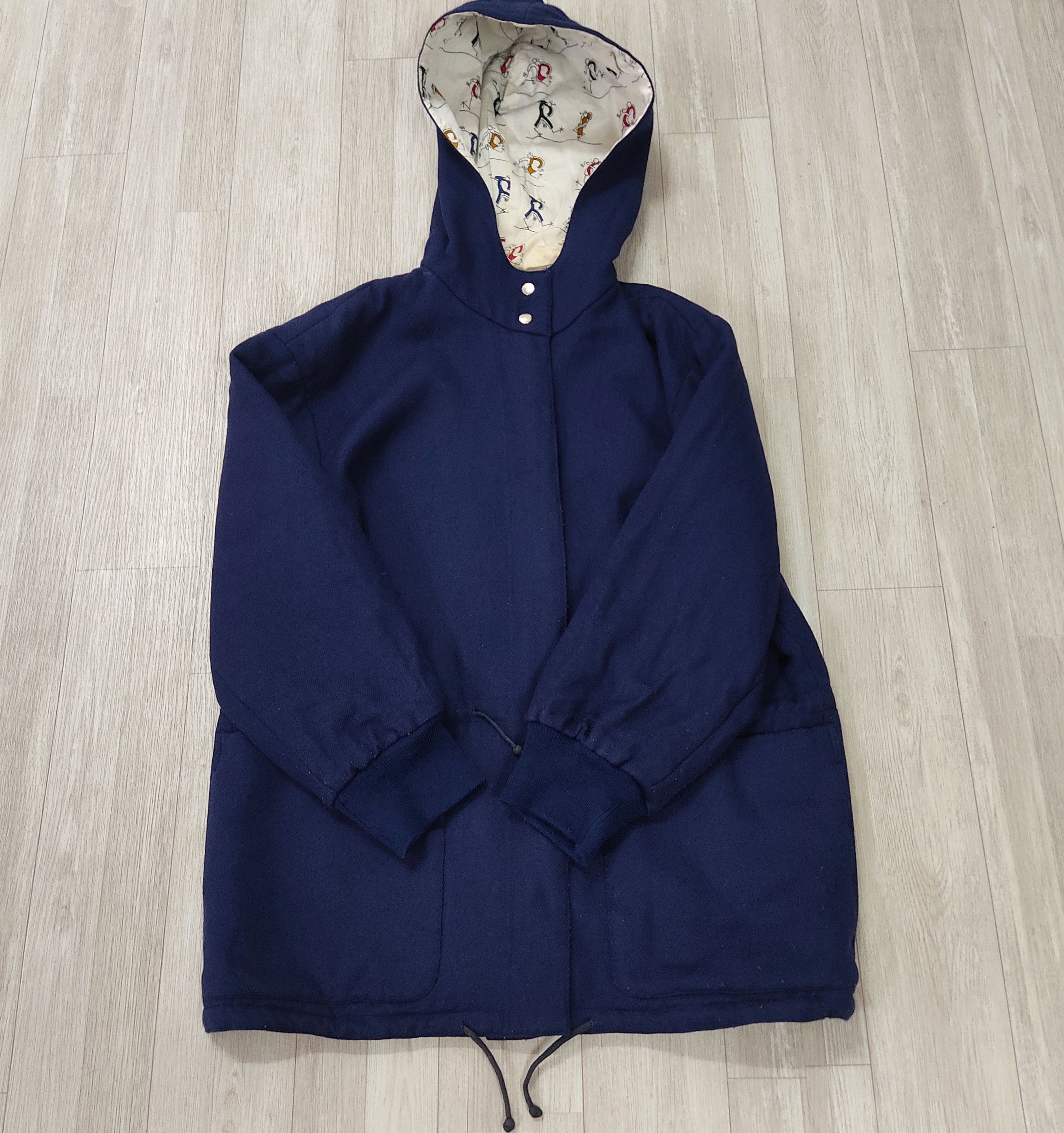 Christian Dior Monsieur Vintage CHRISTIAN DIOR SPORTS Wool Hooded Jacket Size US M / EU 48-50 / 2 - 6 Thumbnail