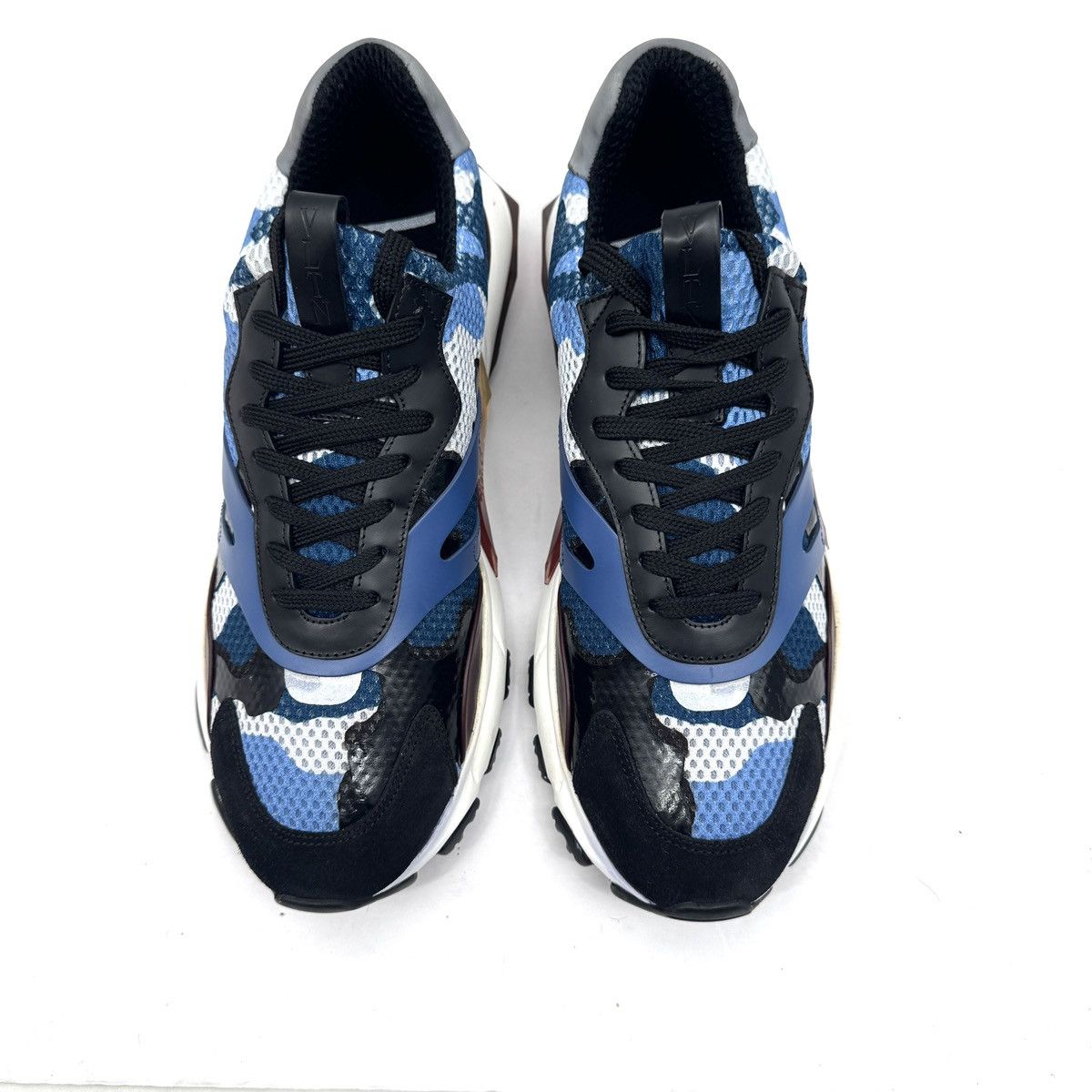 Valentino Valentino Garavani Bounce Blue Camouflage sneakers No Box Size US 11 / EU 44 - 4 Thumbnail