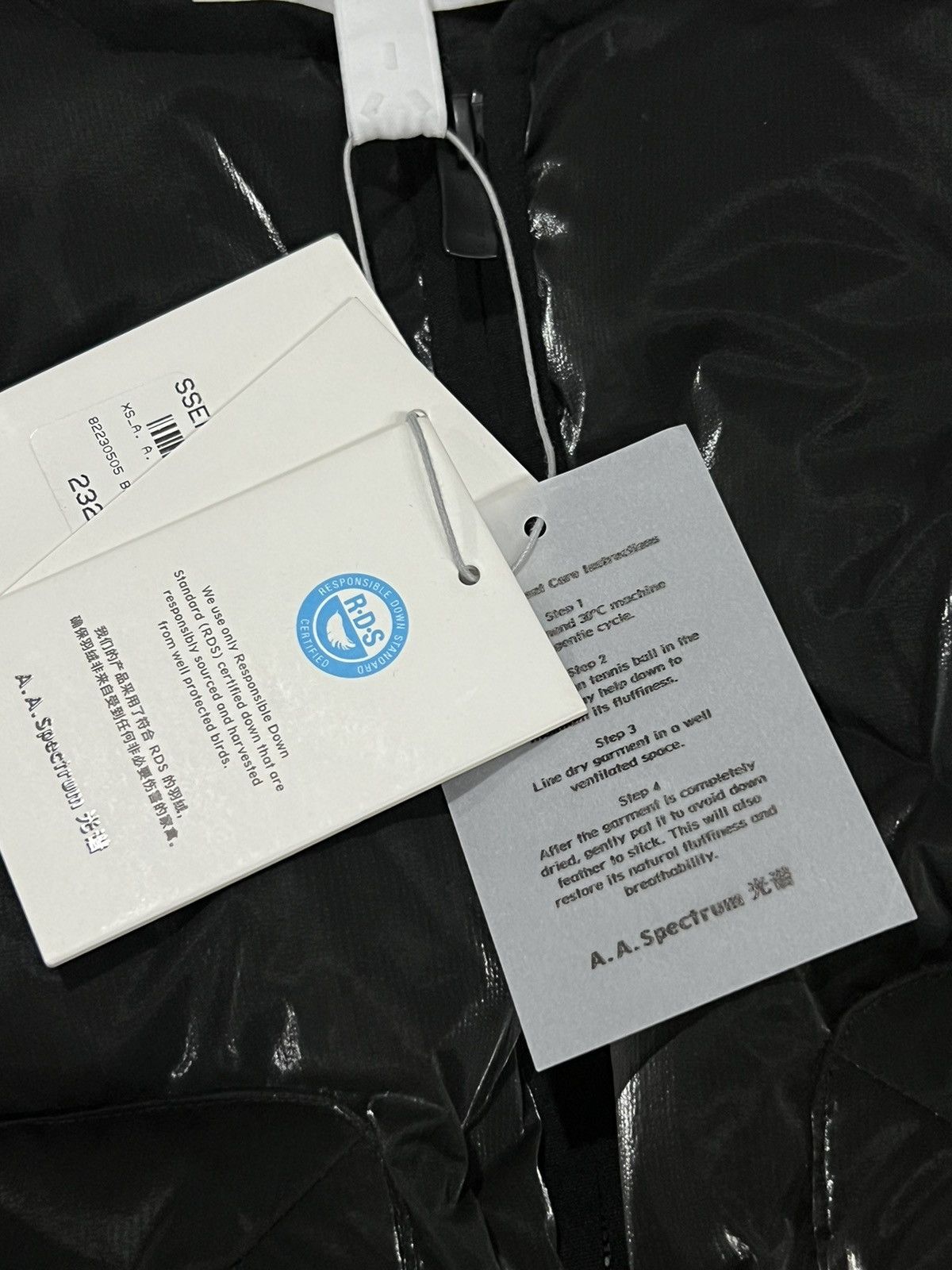 A. A. Spectrum A.A. Spectrum Black Cyberen jacket Size US XS / EU 42 / 0 - 10 Thumbnail