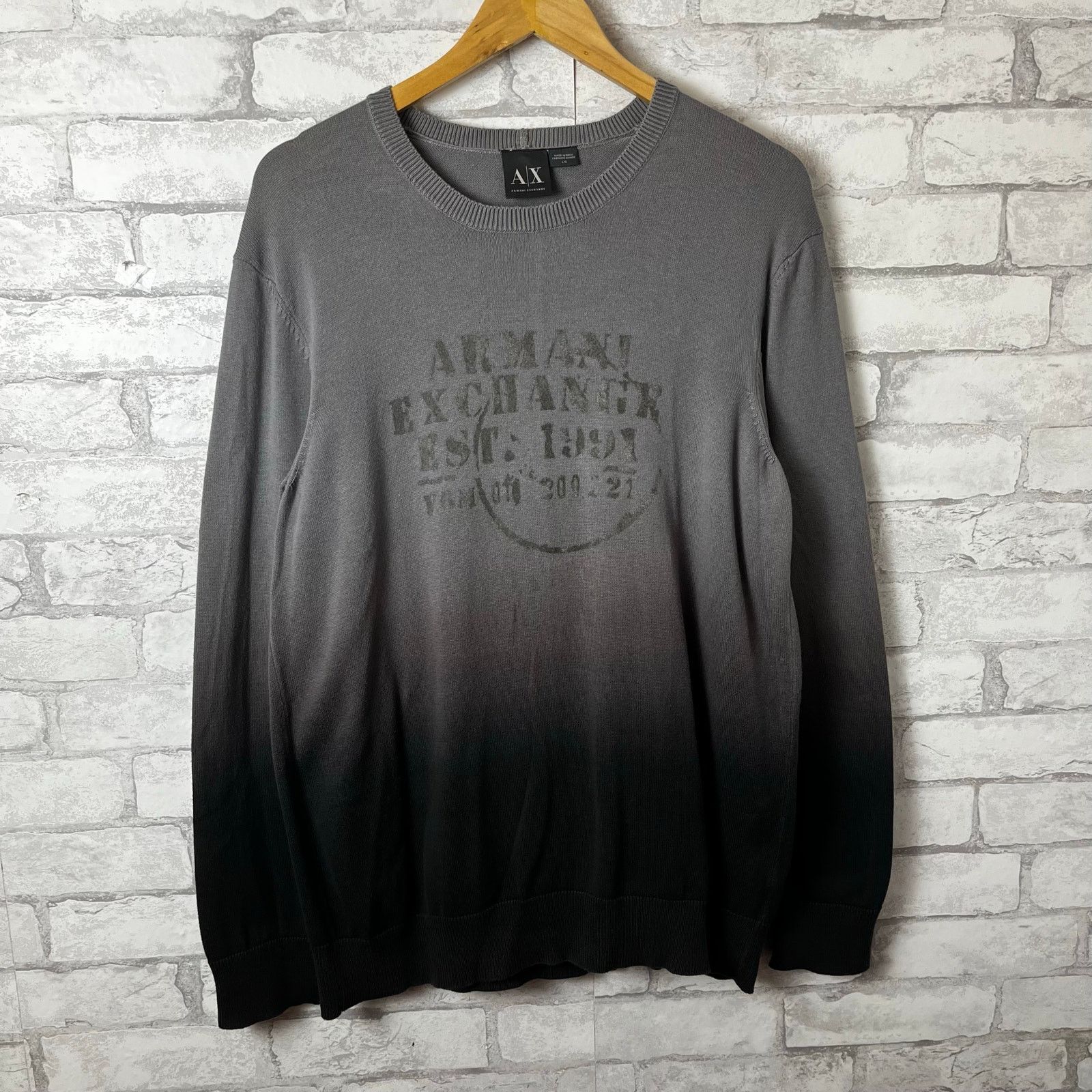 Armani Exchange Armani Exchange Ombré knit sweater Size US L / EU 52-54 / 3 - 1 Thumbnail