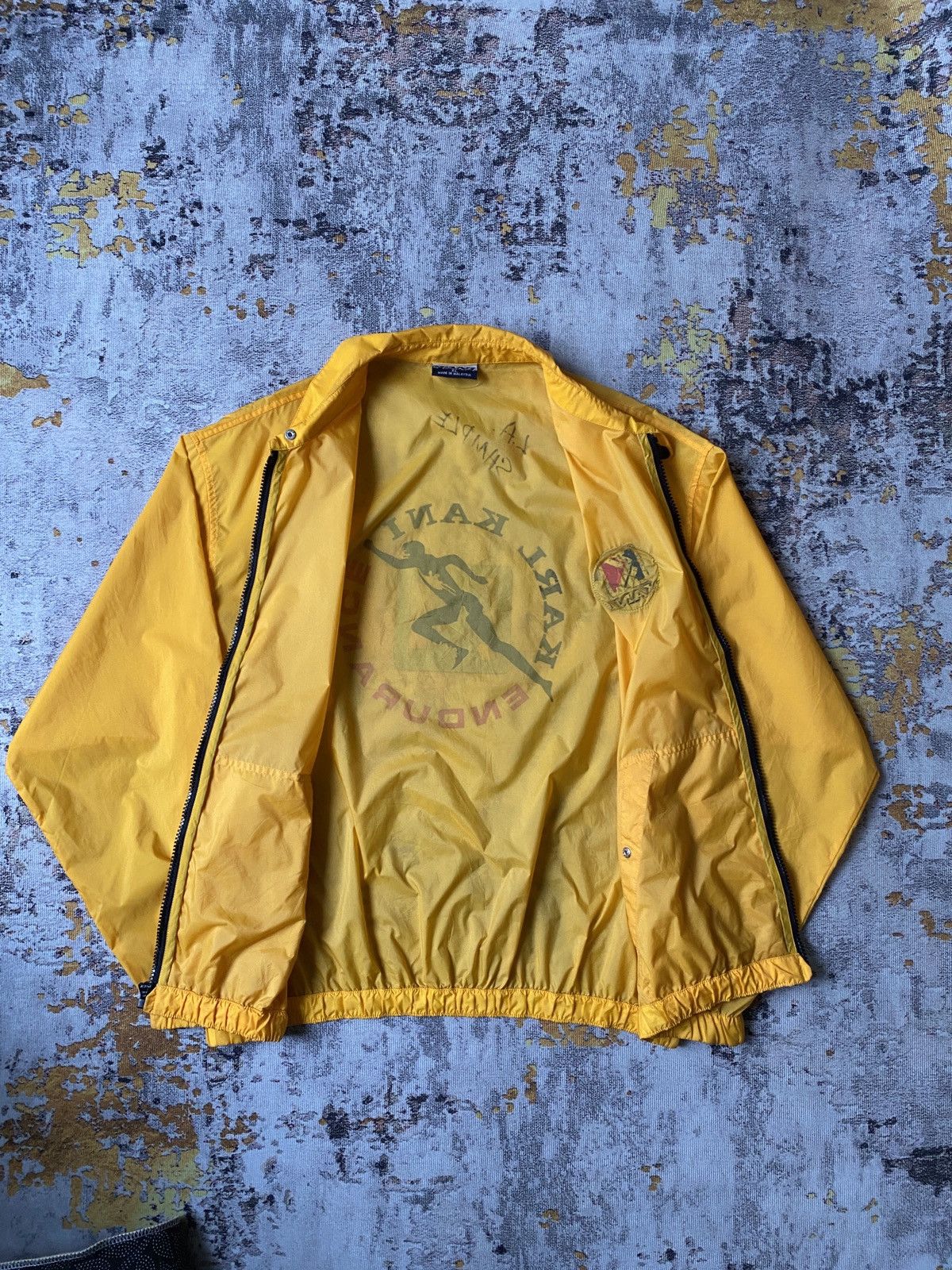 Vintage Vintage 90’s Karl Kani Big Logo Back Hit Windbreaker Jacket Size US XL / EU 56 / 4 - 13 Thumbnail