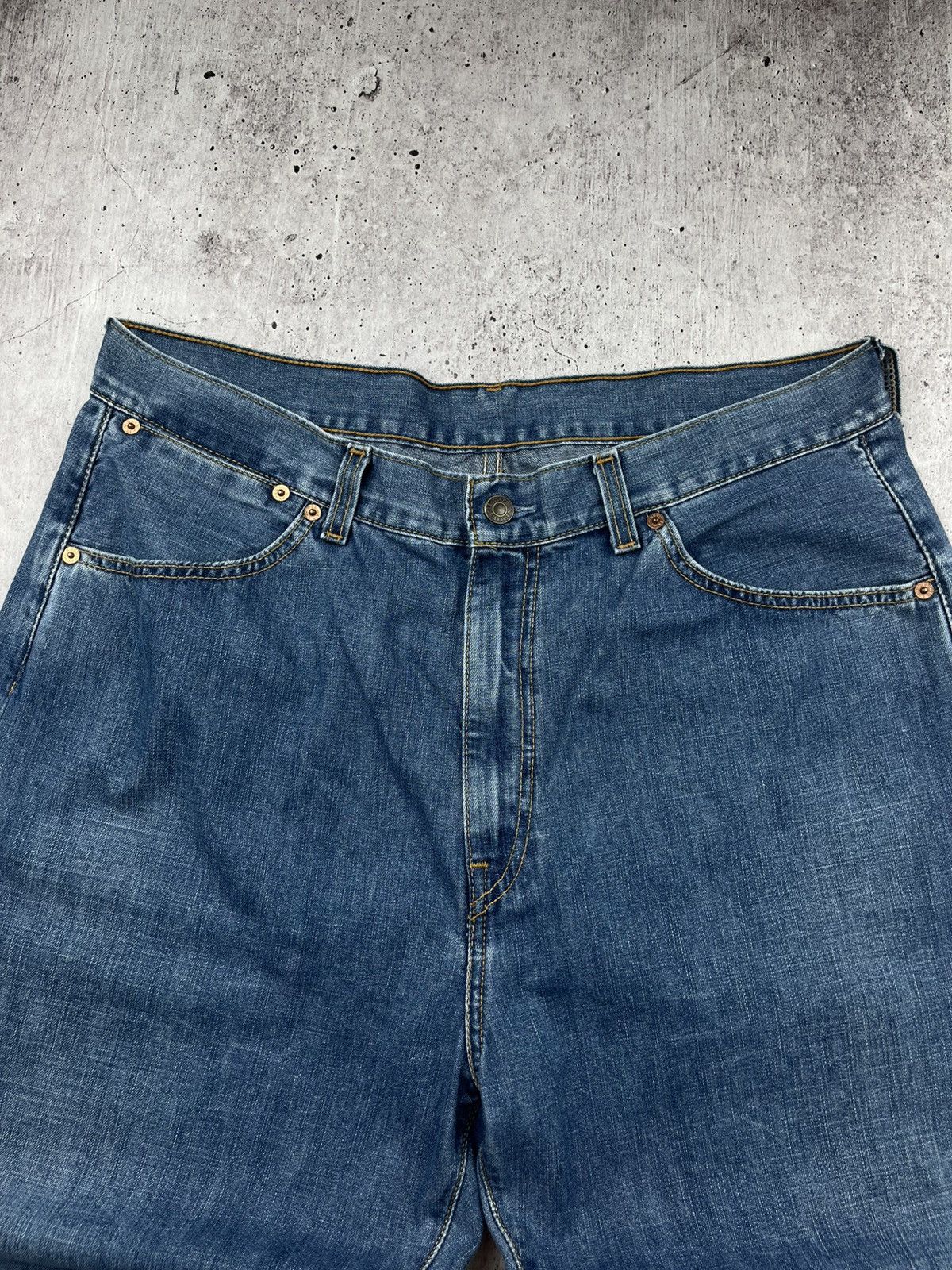 Levi's Vintage Cropped Jeans Levis Rap Y2K Size US 34 / EU 50 - 3 Thumbnail