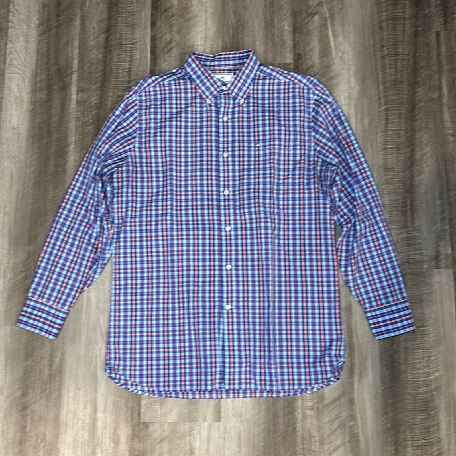 Southern Tide Southern Tide Classic Fit Long Sleeve Button Down - Medium Size US M / EU 48-50 / 2 - 2 Thumbnail