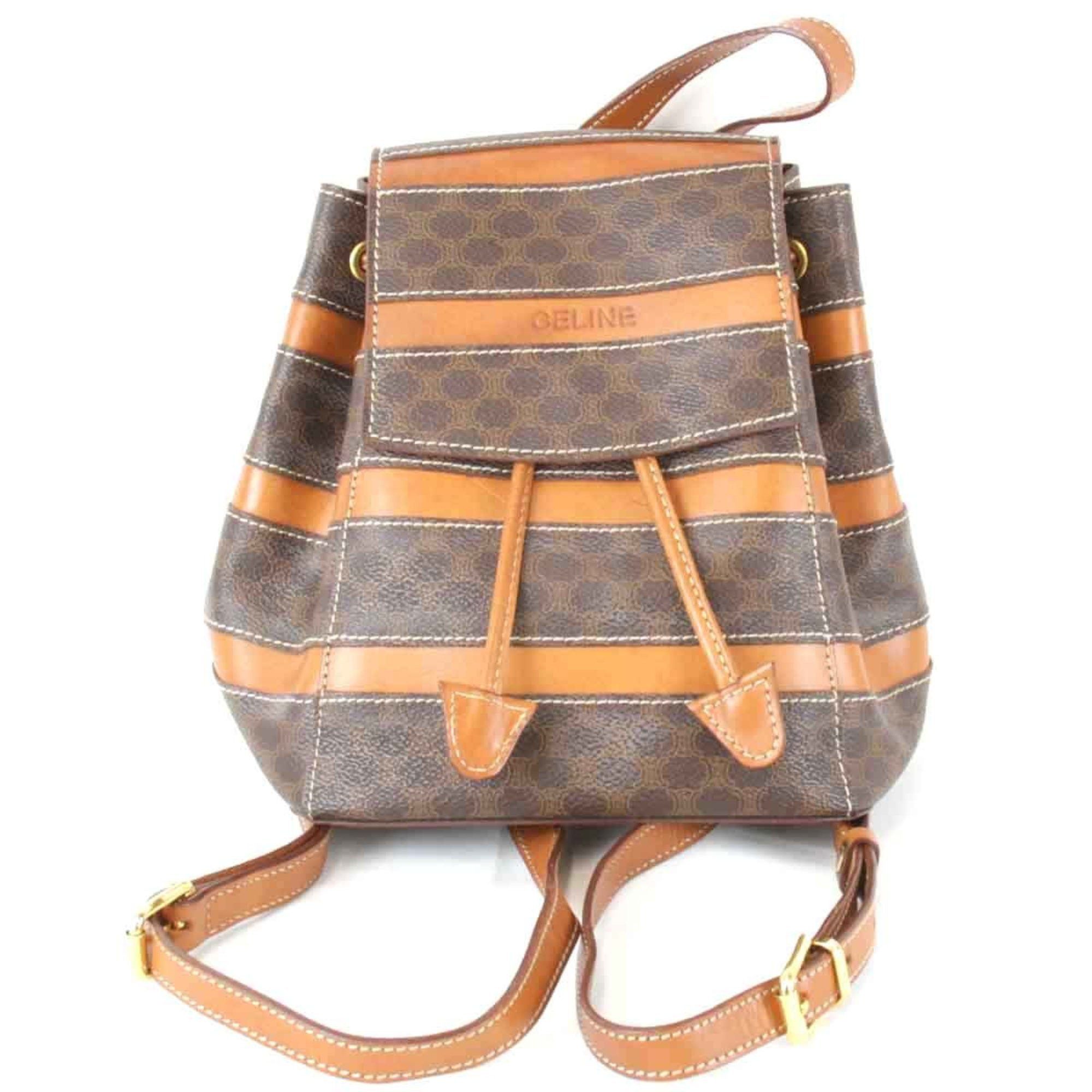 Celine CELINE Backpack / Daypack Leather Brown Women's Size ONE SIZE - 1 Thumbnail