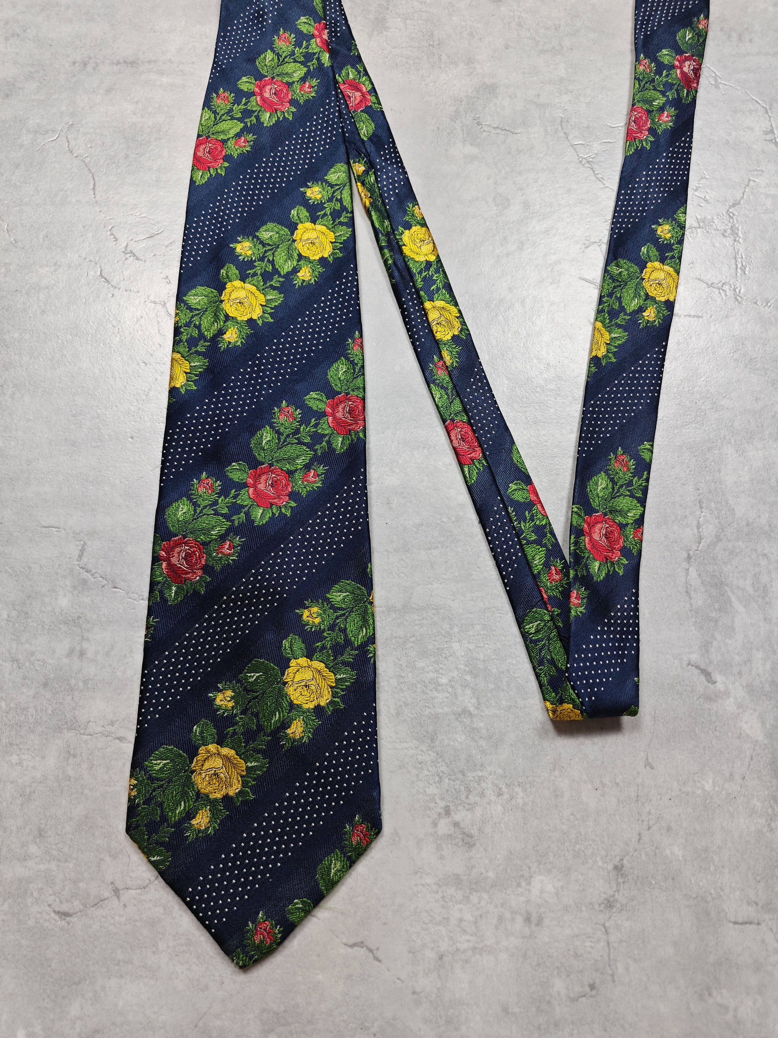 Kenzo Kenzo Vintage Silk Tie Size ONE SIZE - 2 Thumbnail