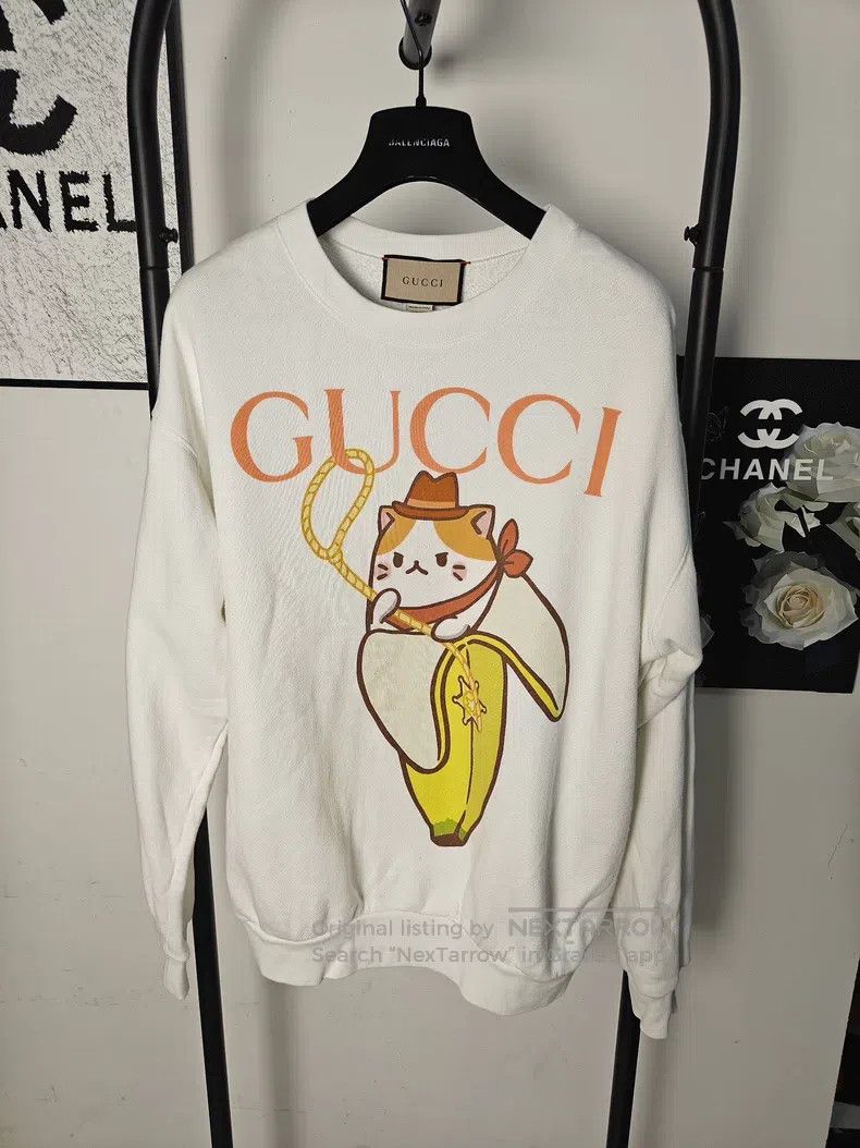 Gucci Letter logo sweatshirt