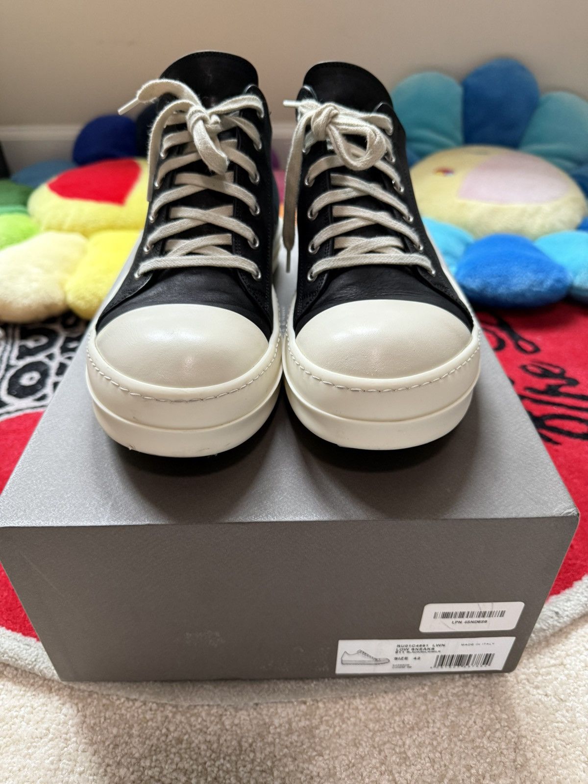 Rick Owens Rick Owens Ramones Mainline Low Size US 9 / EU 42 - 2 Thumbnail