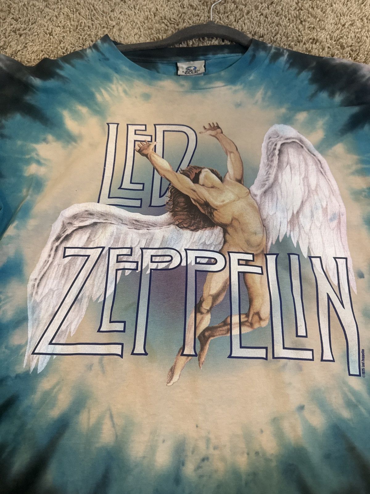 Liquid Blue RARE Led Zeppelin vintage t shirt Size US L / EU 52-54 / 3 - 3 Thumbnail