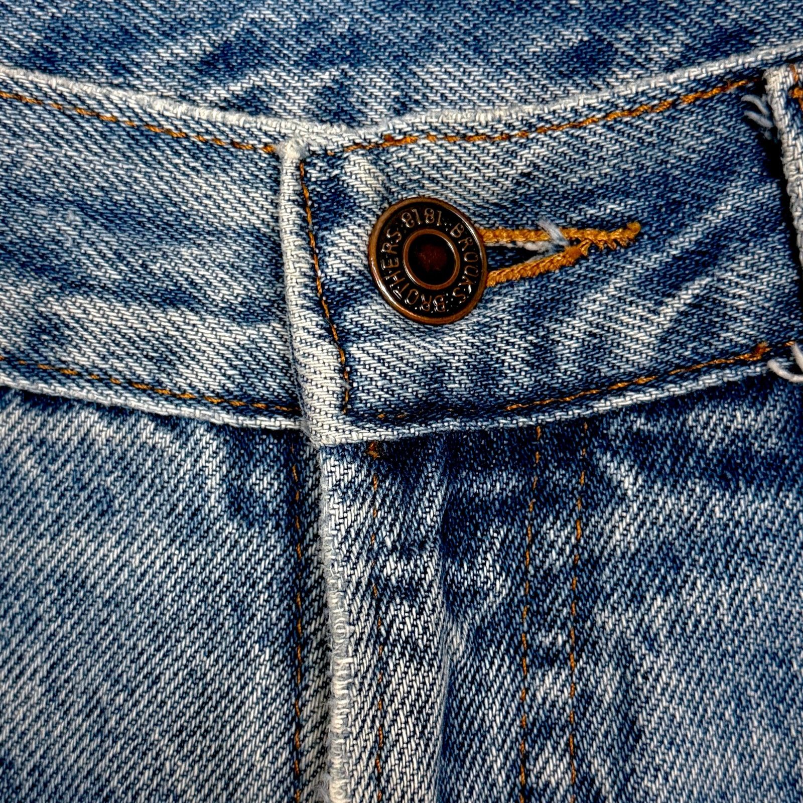 Brooks Brothers Vintage 90s Brooks Brothers Mens Relaxed Fit Dad Jeans 32x30 Size US 32 / EU 48 - 3 Thumbnail