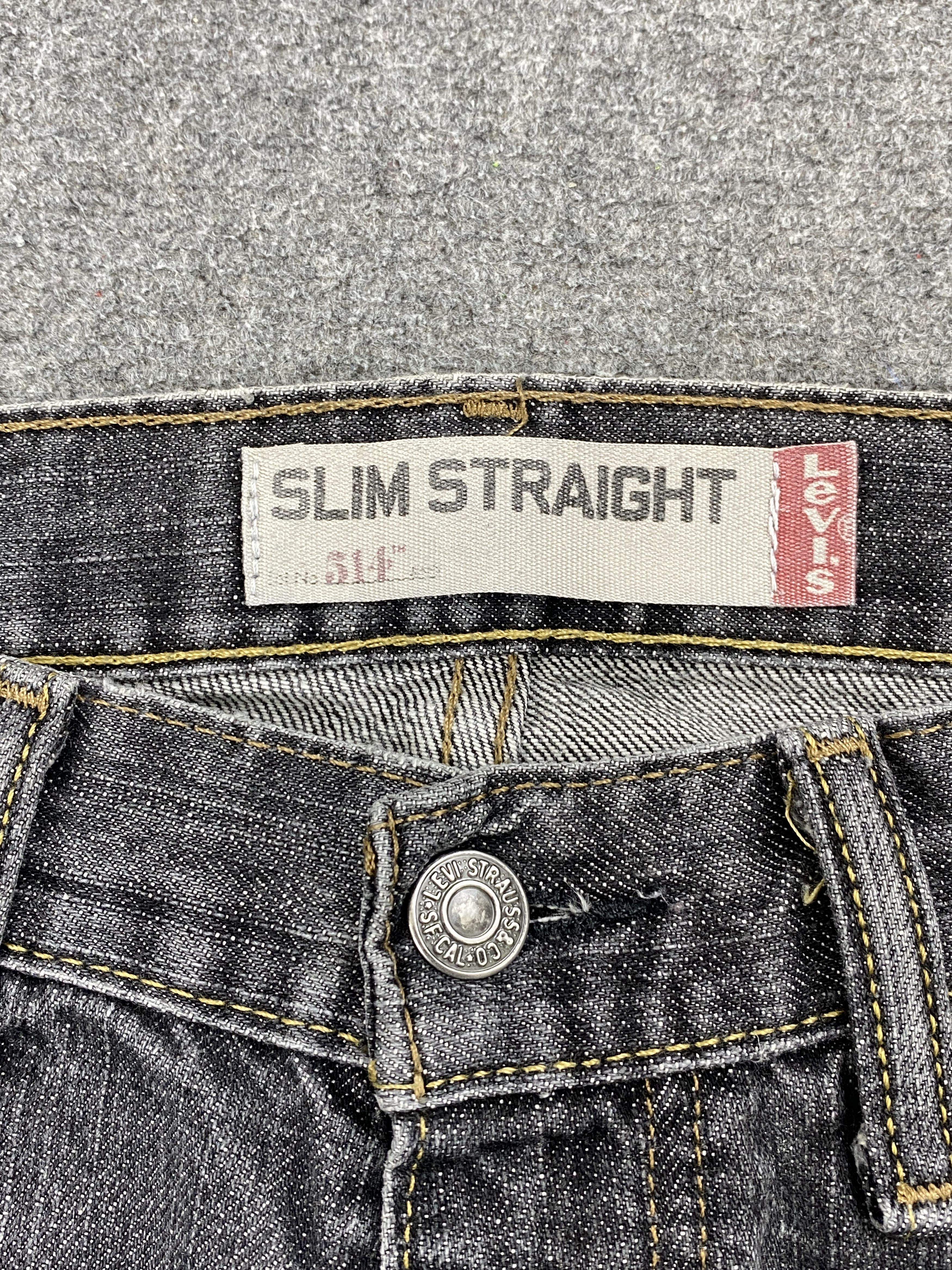 Levi's × Vintage Faded Black Vintage Levis 514 Jeans Size US 32 / EU 48 - 8 Thumbnail