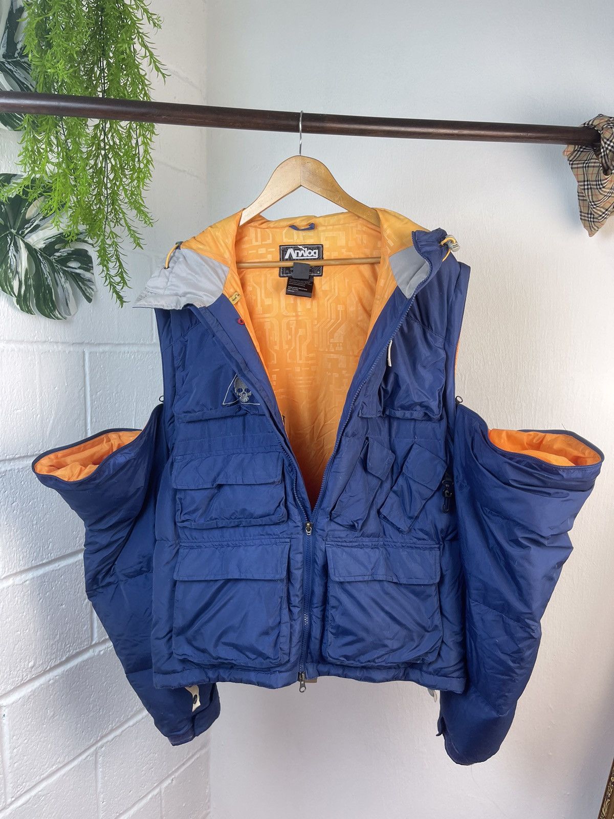 Analog × Hiroshi Fujiwara Vtg Analog Multipocket puffer Jacket Size US L / EU 52-54 / 3 - 7 Thumbnail