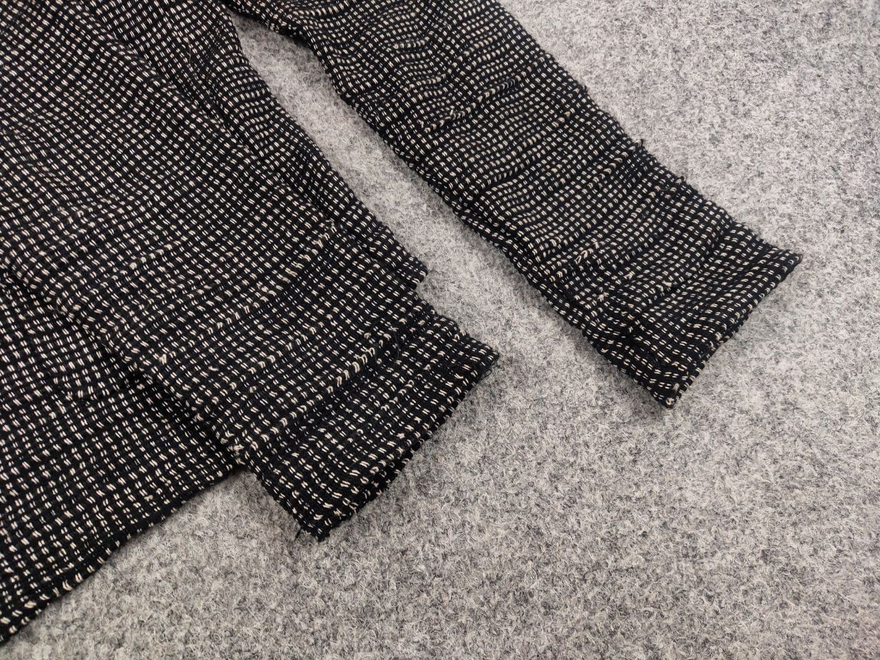 Transit Transit Par Such design Classic Black Knit Blazer Jacket Size M / US 6-8 / IT 42-44 - 12 Thumbnail