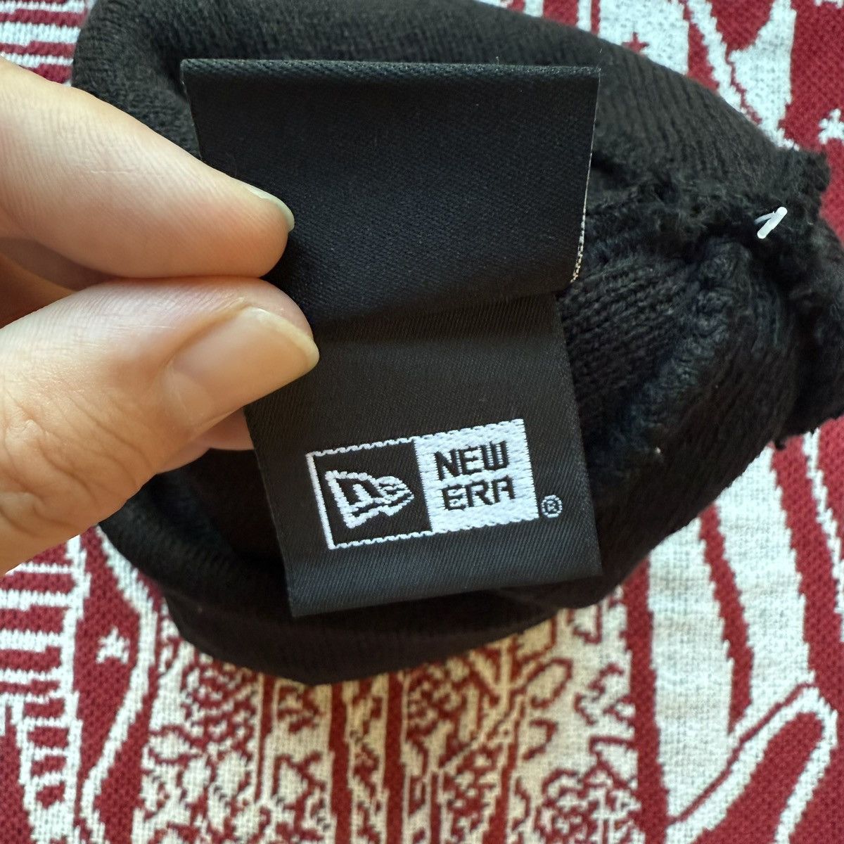 New Era × Supreme FW20 Supreme x New Era S logo Beanie Black Small Box Logo Size ONE SIZE - 5 Thumbnail