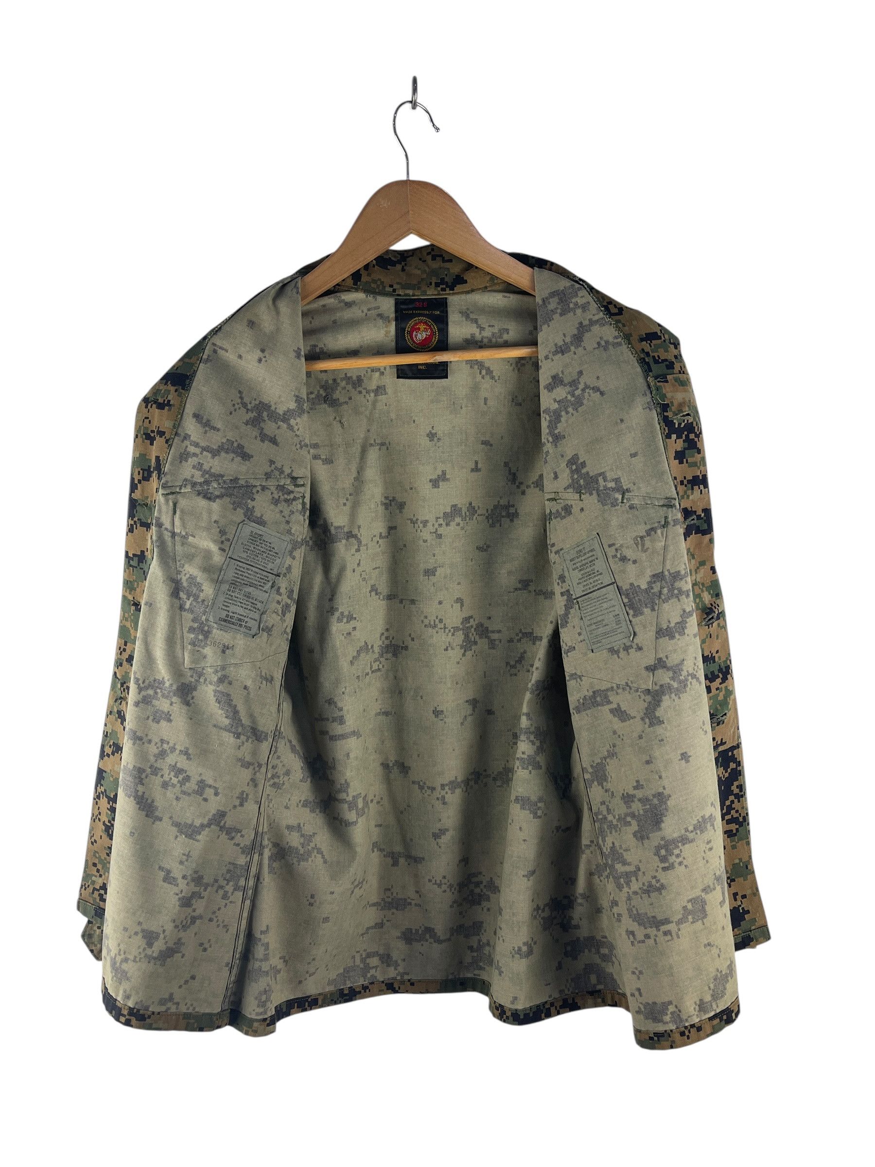 Vintage USMC MCCUU Woodland MARPAT Combat Blouse Propper Permethrin Size US S / EU 44-46 / 1 - 4 Thumbnail