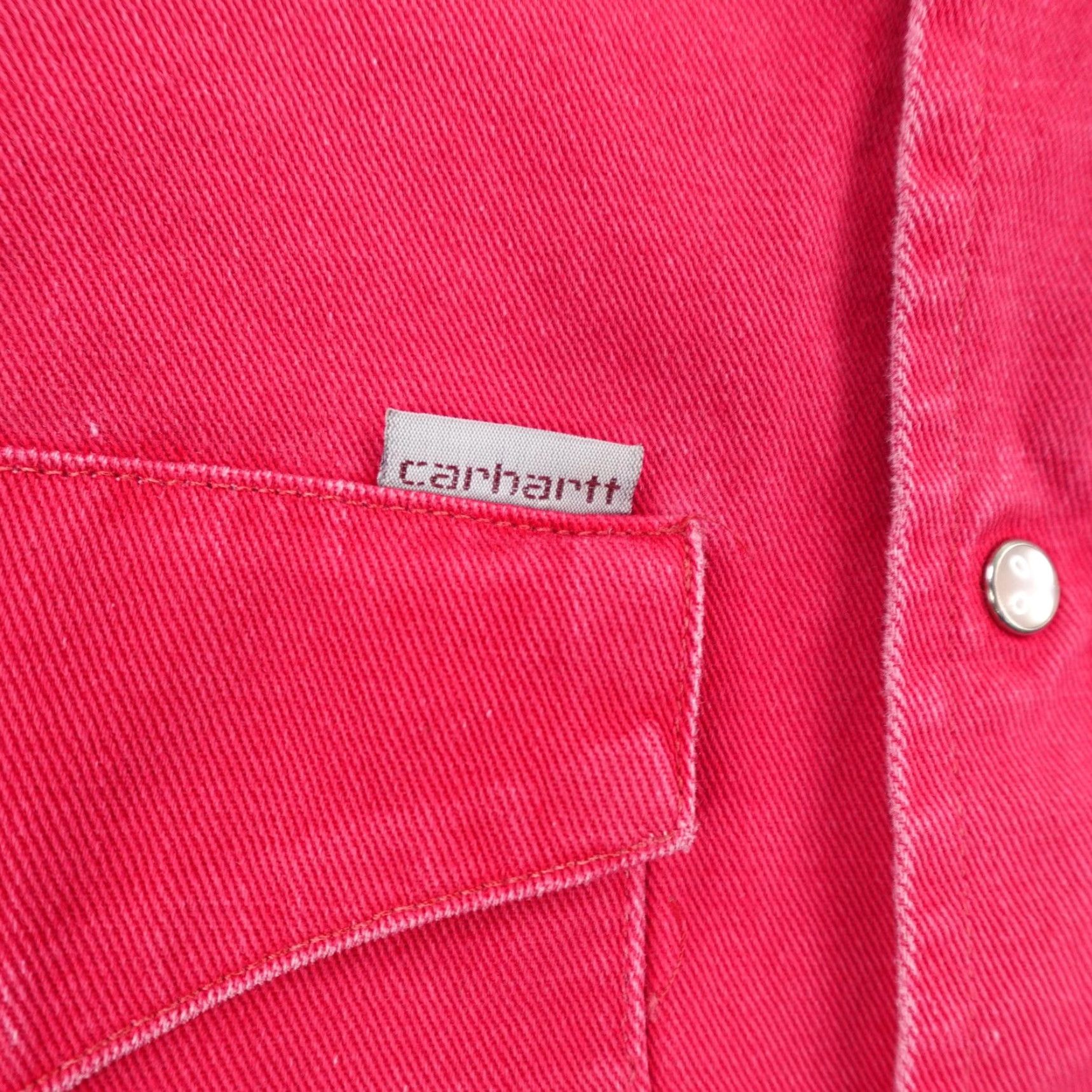 Carhartt VINTAGE Carhartt Shirt Mens M Red Western Pearl Snap Rugged Outdoors 80s Shirt Size US M / EU 48-50 / 2 - 4 Thumbnail