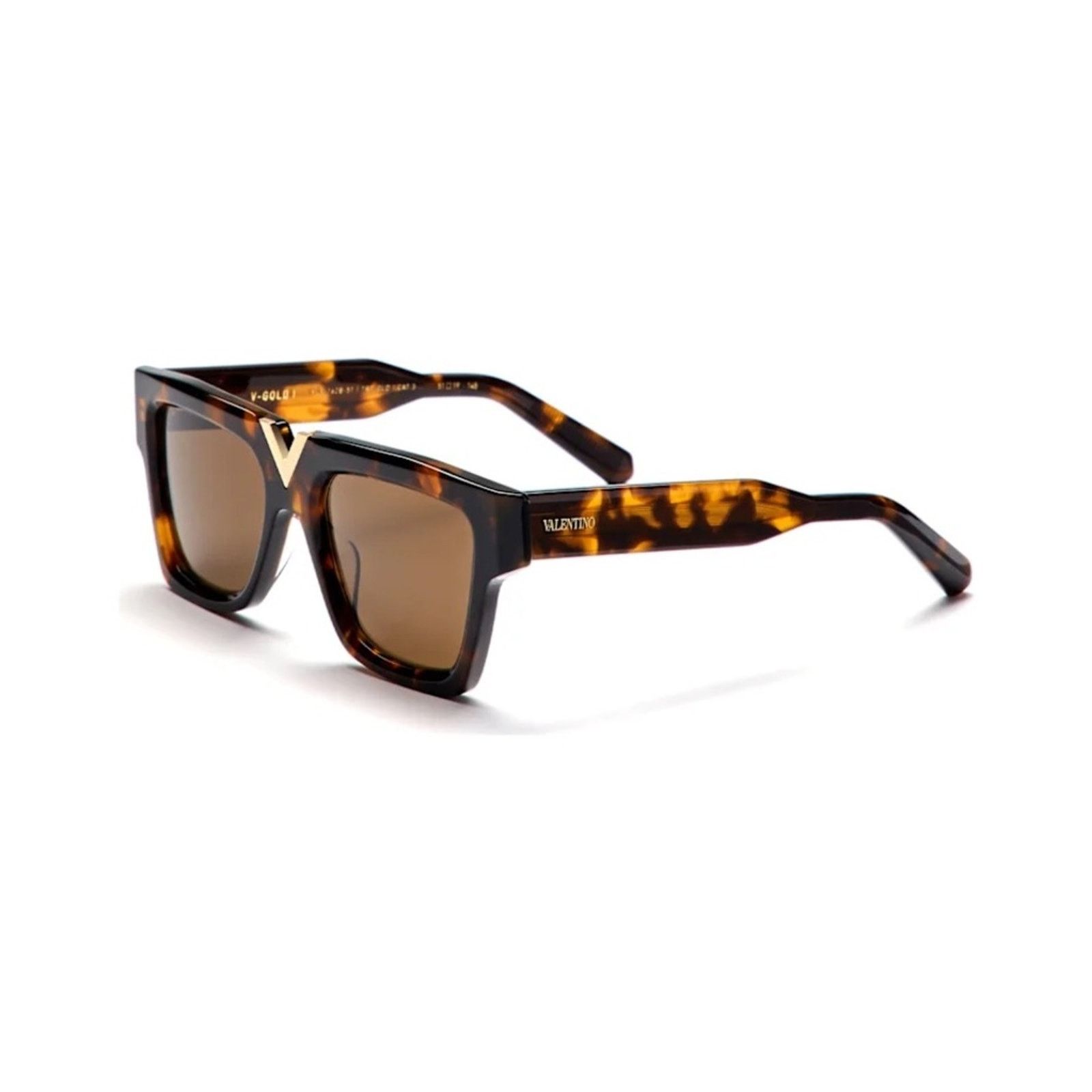 Valentino New! Valentino V GOLD I VLS 162B Sunglasses, Authentic Size ONE SIZE - 6 Thumbnail