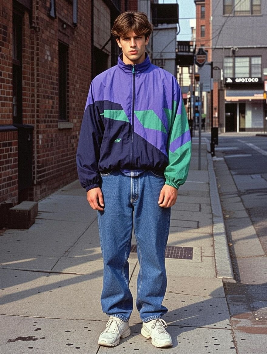 Nike Vintage 90’s Shell suit Jacket Size US L / EU 52-54 / 3 - 1 Thumbnail