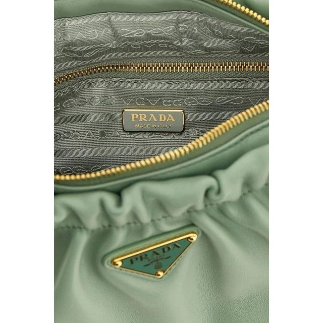 Prada PRADA Aquamarine Nappa Leather Crossbody Bag New & Authentic Size ONE SIZE - 4 Thumbnail