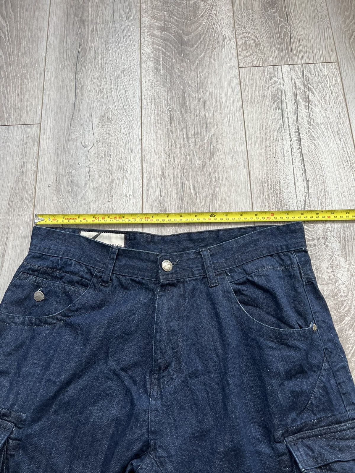 Criminal Damage Criminal Damage Cargo Denim Shorts Casual Blue Size 34 Size US 34 / EU 50 - 18 Thumbnail