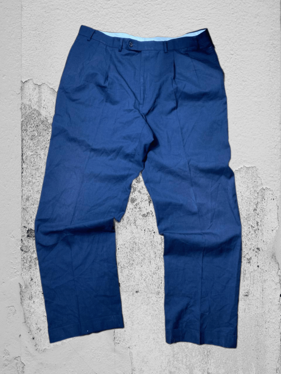 Japanese Brand Dirty Painted Distressed Thrashed Faded Baggy Jeans Y2K Size US 36 / EU 52 - 1 Thumbnail