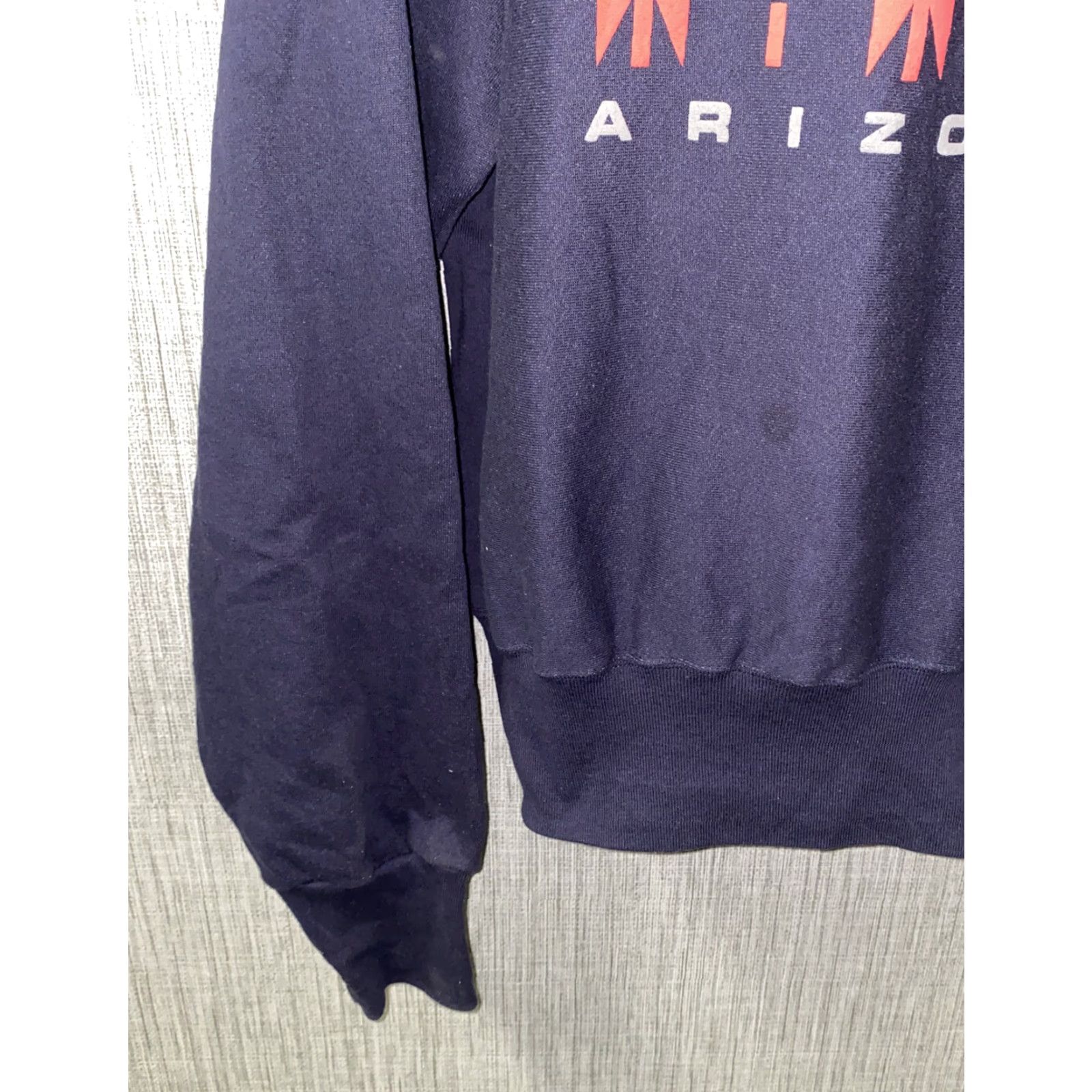 Vintage VINTAGE Identity Sweatshirt Men's XL Navy Blue Fleece Lined Astec Print USA Made Size US XL / EU 56 / 4 - 4 Thumbnail