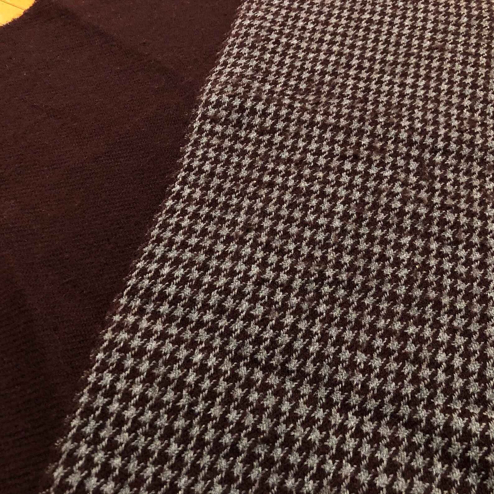 Comme des Garcons Homme Plus Vintage Herrignbone Mens Scarf Winter Size ONE SIZE - 3 Thumbnail