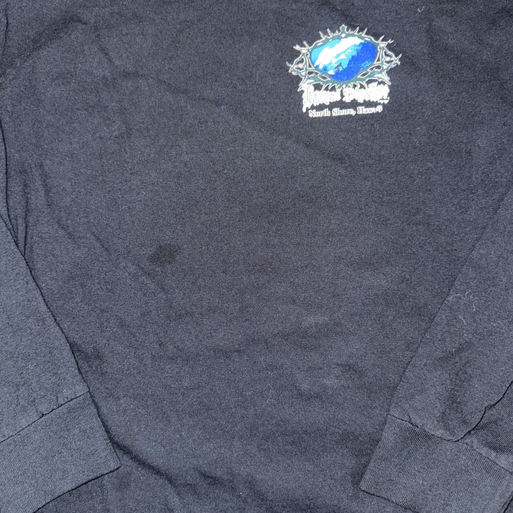 Vintage VINTAGE North Shore Hawaii Long Sleeve Shirt Black M Men 18x22 Surfing Y2K Size US M / EU 48-50 / 2 - 4 Thumbnail