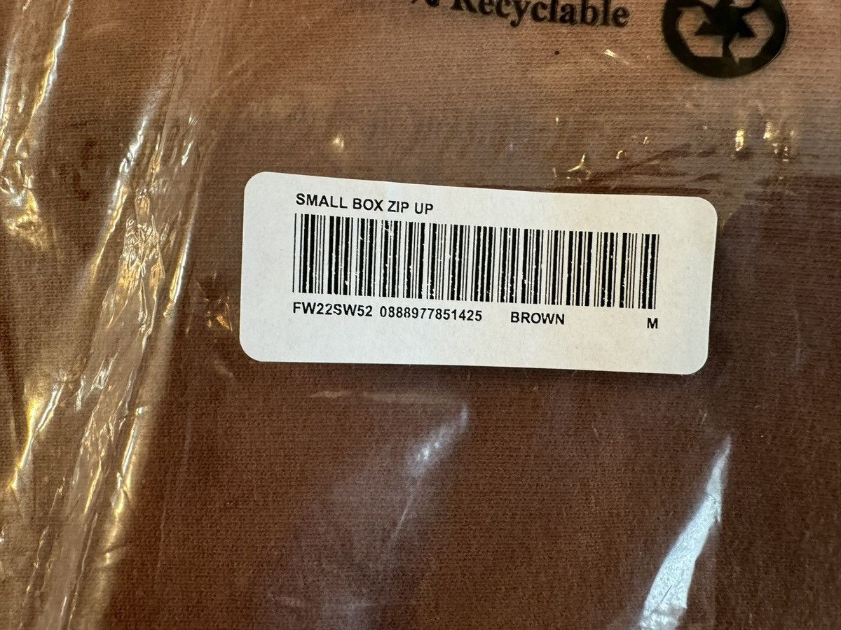 Supreme Supreme Brown Box Label Hoodie sz Med DEADSTOCK Size US M / EU 48-50 / 2 - 9 Thumbnail