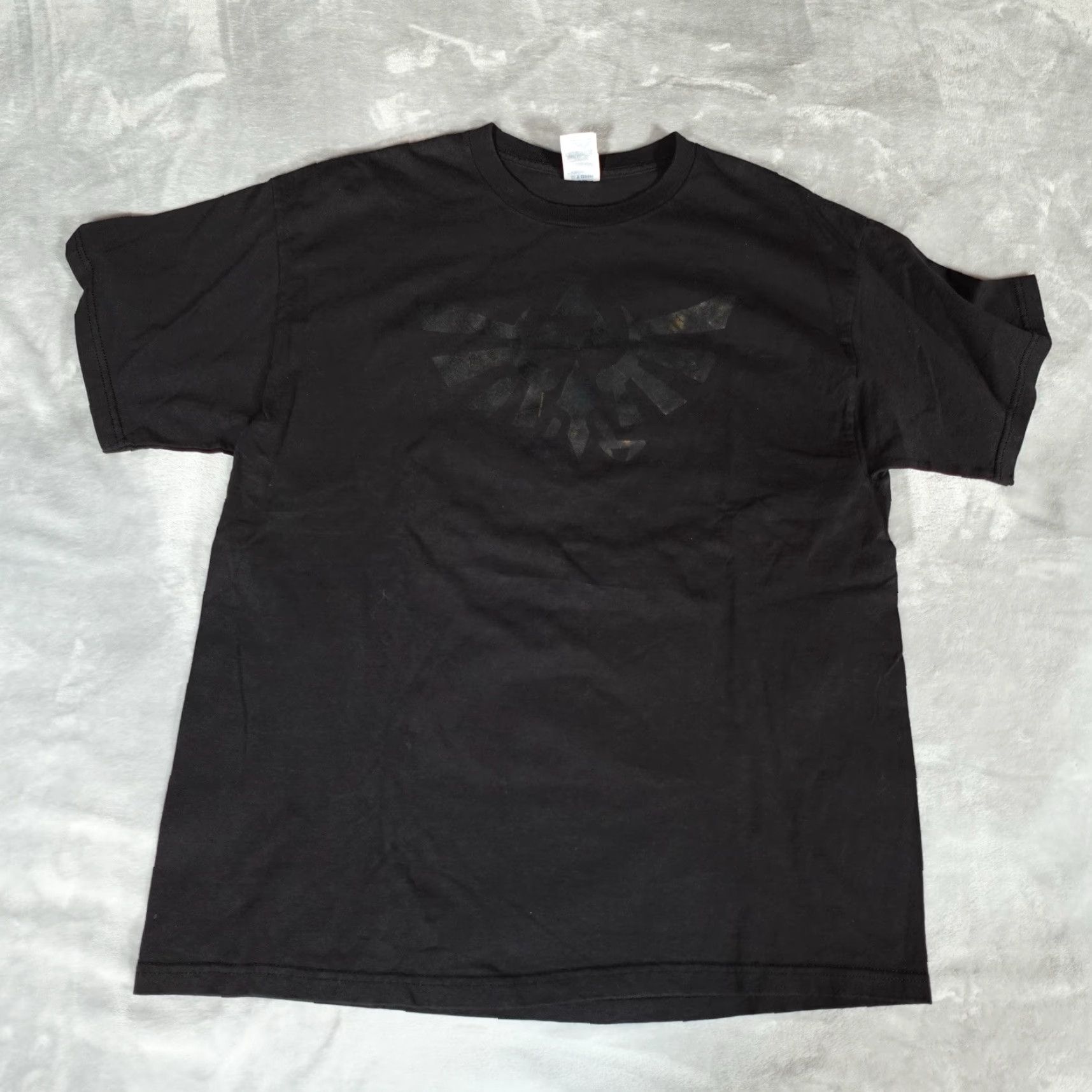 Vintage VINTAGE Zelda Twilight Princess T-Shirt Mens XL Slim Fit Graphic Print Black Retro 2000s Size US XL / EU 56 / 4 - 2 Thumbnail