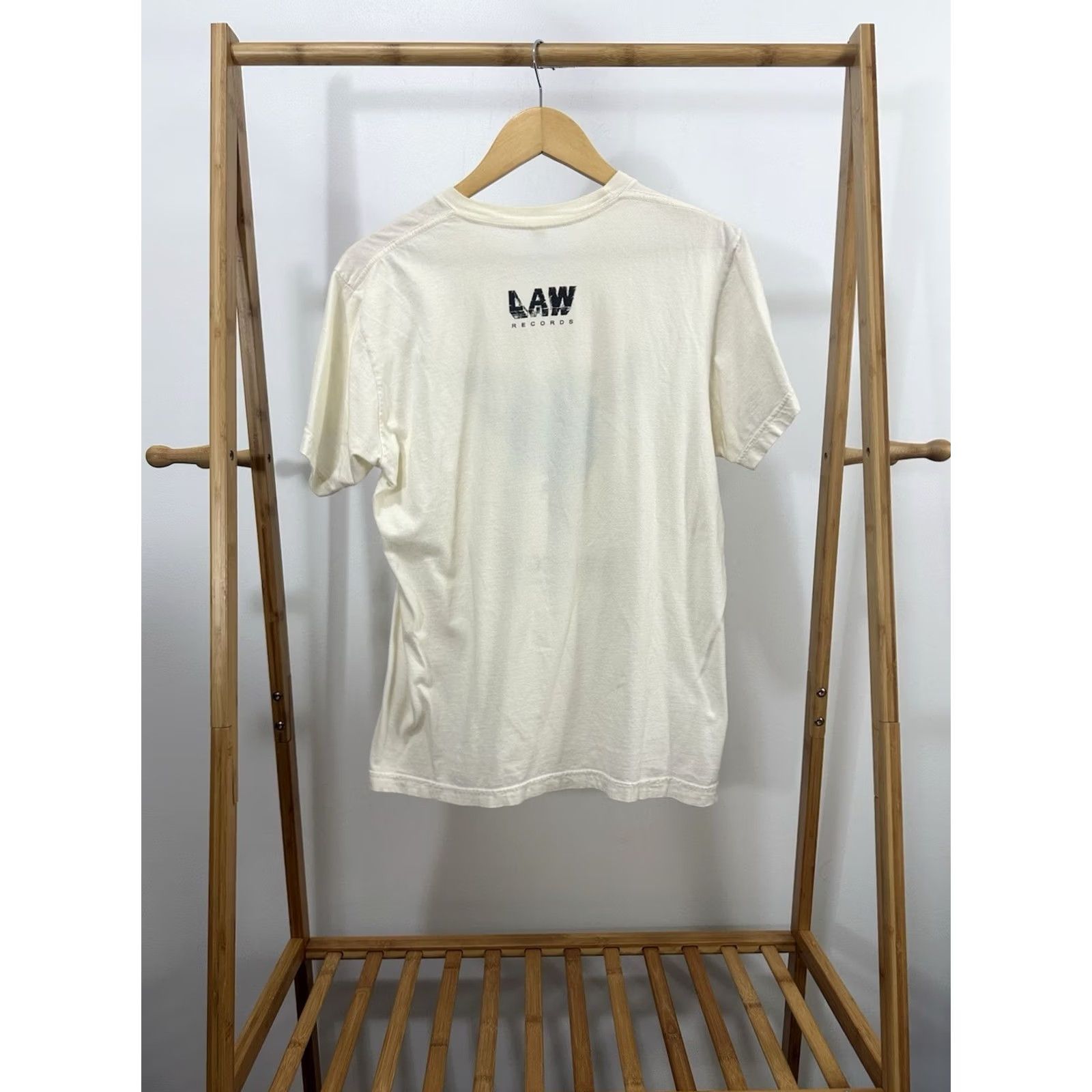 American Apparel VTG Pepper Law Records Myspace Era Band American Apparel T-Shirt M Mens Cream Size M Band Reggae Shirts Size US M / EU 48-50 / 2 - 2 Thumbnail