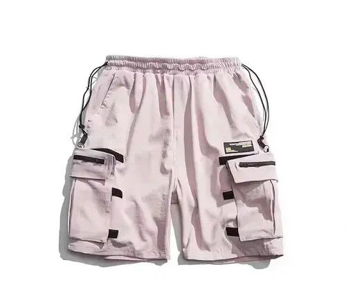 Japanese Brand 20SS Indigo Union Japan Pink Pocket Worker Shorts Size US 32 / EU 48 - 1 Thumbnail