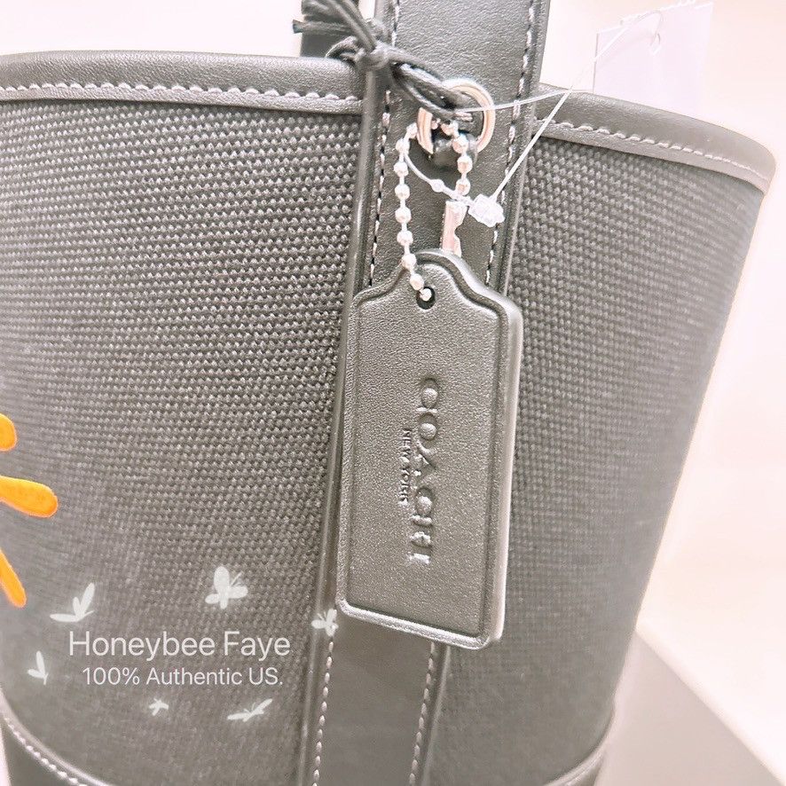 Coach Trick Or Treat Bucket With Halloween Cat CCE04 Size ONE SIZE - 6 Thumbnail