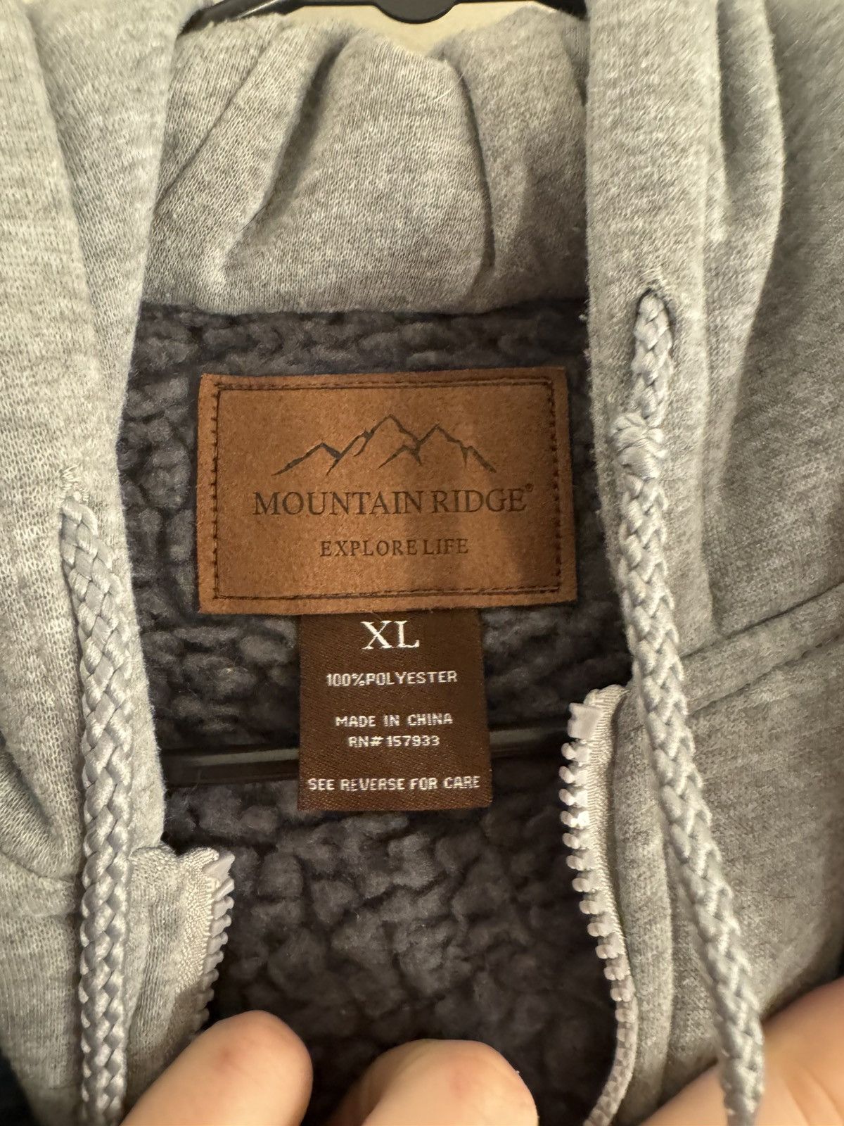 Other Mountain Ridge Sherpa Lined Hoodie Size US XL / EU 56 / 4 - 5 Thumbnail