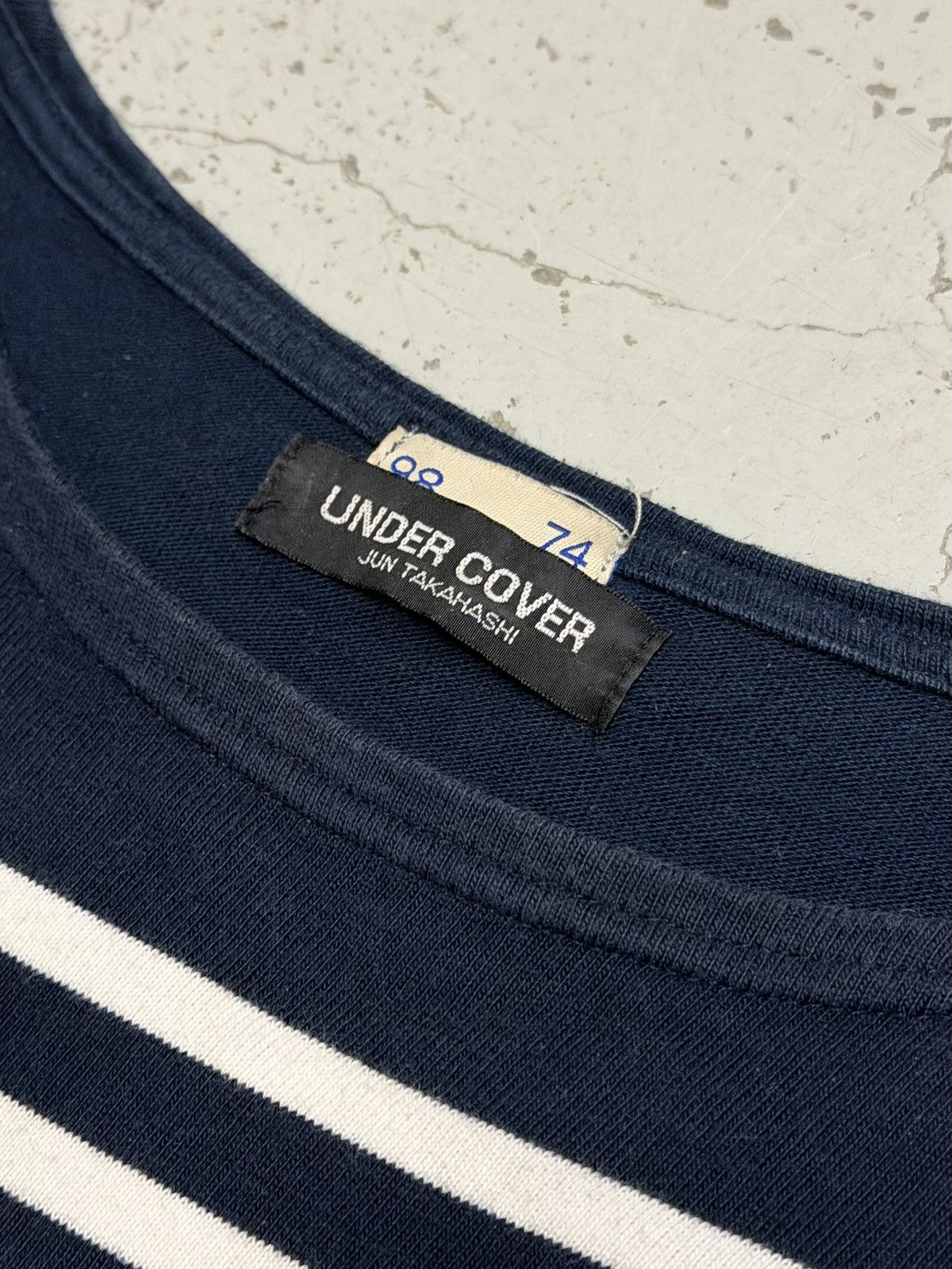 Undercover Striped uc tee Size US S / EU 44-46 / 1 - 1 Thumbnail