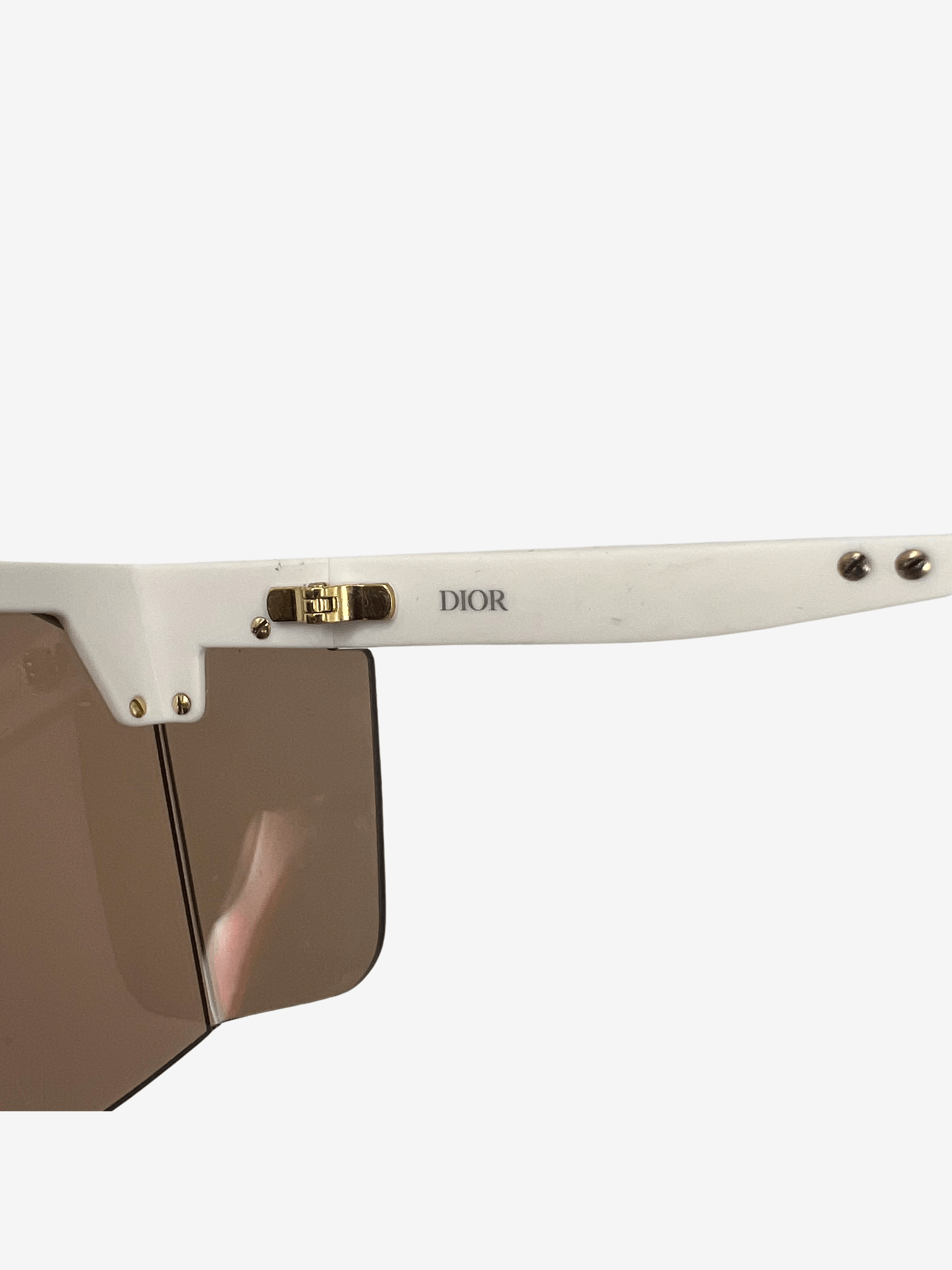 Dior $768 Christian Dior Rose Visor Sunglasses Size ONE SIZE - 5 Thumbnail