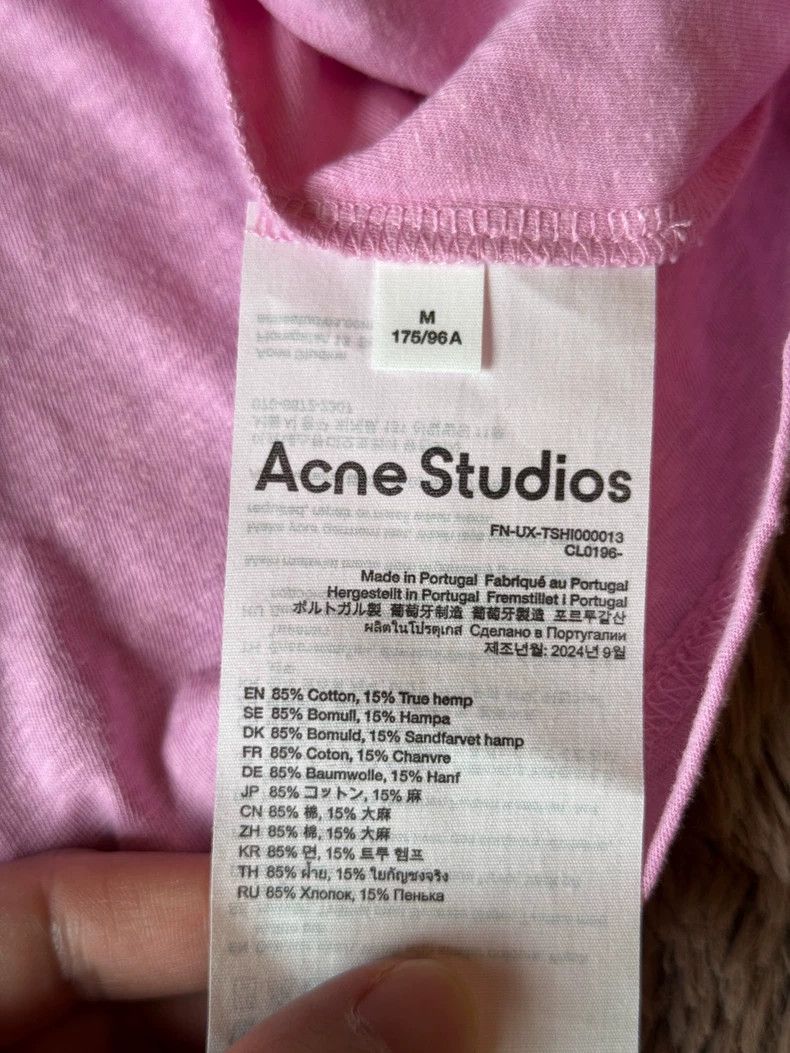 Acne Studios acne studios Pink short sleeves 2506-Nextarrow Size US M / EU 48-50 / 2 - 3 Thumbnail