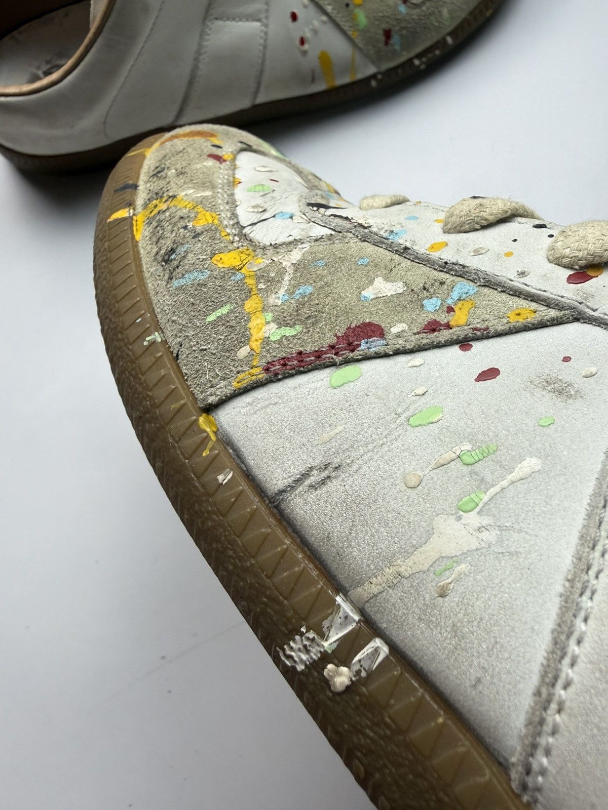 Maison Margiela Maison Margiela Gats Paint Splatter Size US 7 / EU 40 - 14 Thumbnail