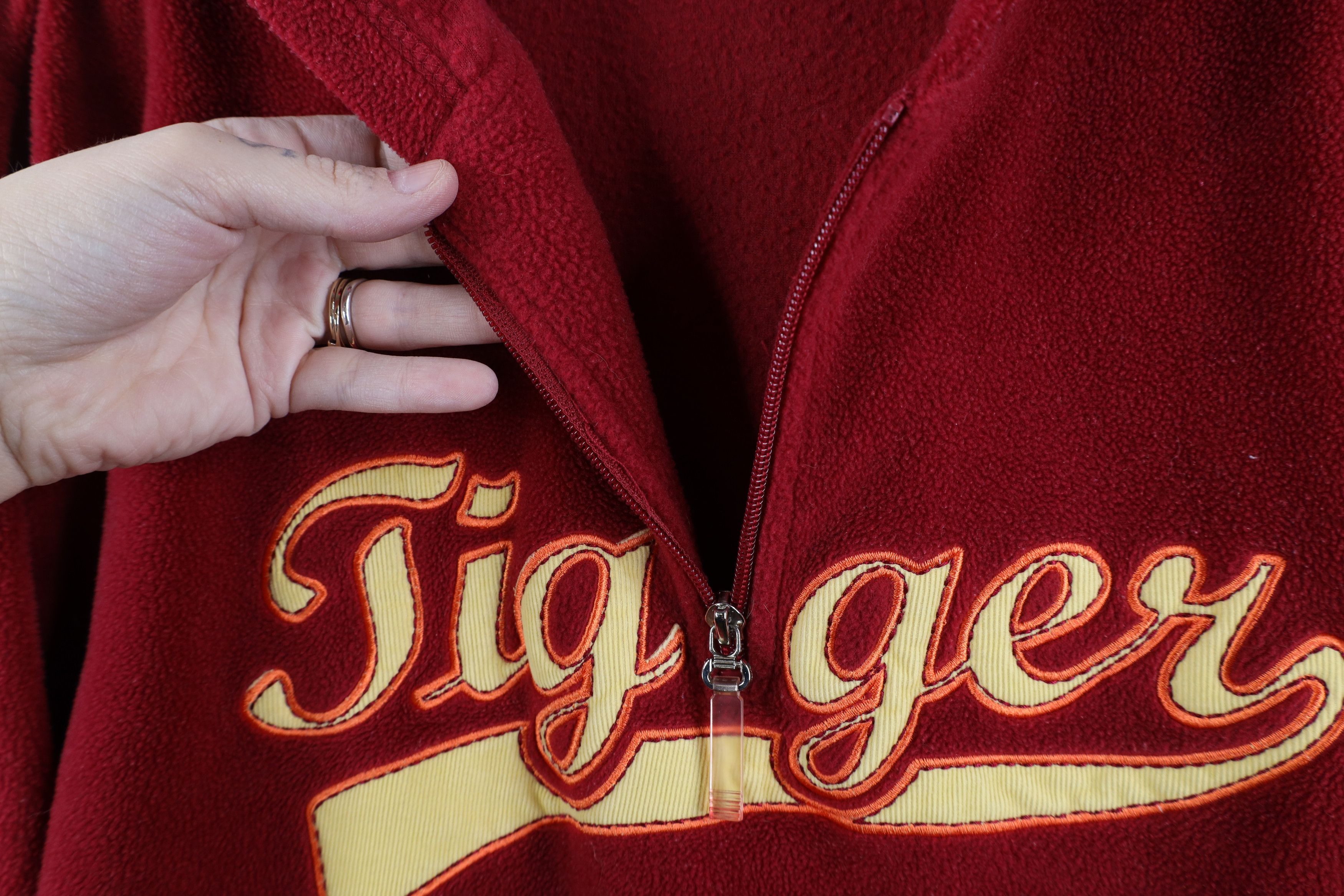 Disney Vintage Disney Winnie the Pooh Tigger Hoodie Sweatshirt Red Size XL / US 12-14 / IT 48-50 - 8 Thumbnail