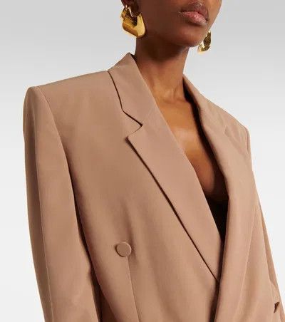 Saint Laurent Paris o1y0126 Blazer in Camel Size M / US 6-8 / IT 42-44 - 2 Thumbnail