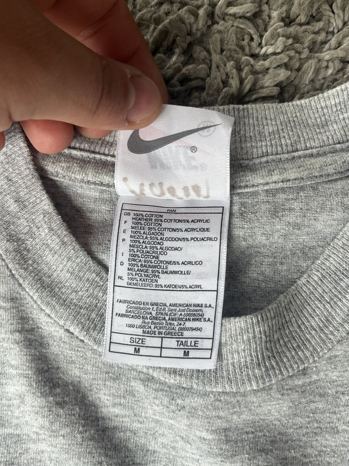 Nike Vintage T-shirt Nike 70’S-80’S BIG LOGO Streetwear Y2K Style Size US M / EU 48-50 / 2 - 5 Thumbnail