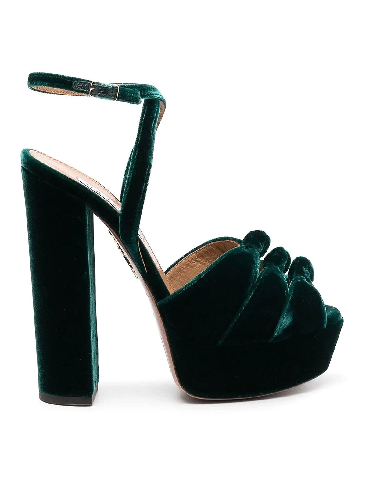 Aquazzura o1srvl11e1024 Platforms in Green Size US 9 / IT 39 - 1 Thumbnail