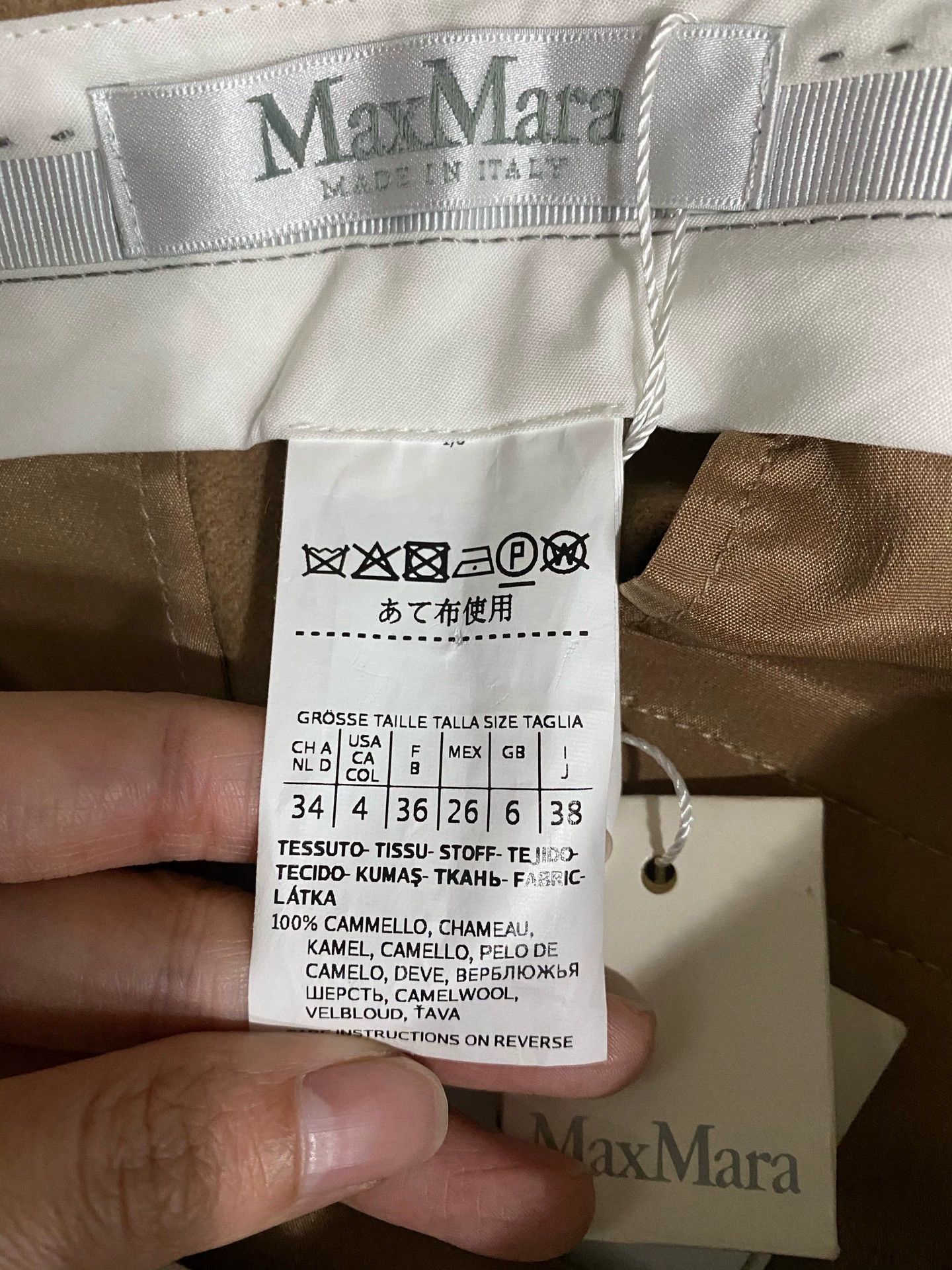 Max Mara Max Mara Cashmere Pants 38 New Size 27" / US 4 / IT 40 - 6 Thumbnail
