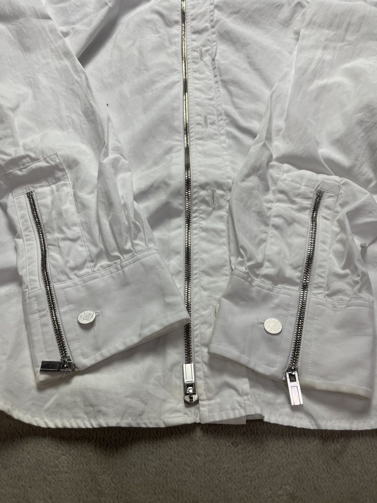Hermes Hermes Long Sleeve Shirt with Hoodie Size US M / EU 48-50 / 2 - 12 Thumbnail