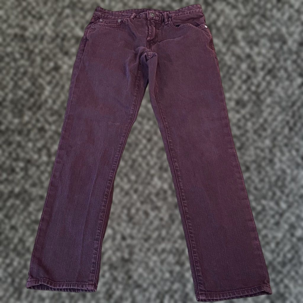 Bonobos Bonobos Mens Travel Jeans 30x30 Purple Garment Dyed American Denim Size US 30 / EU 46 - 1 Thumbnail