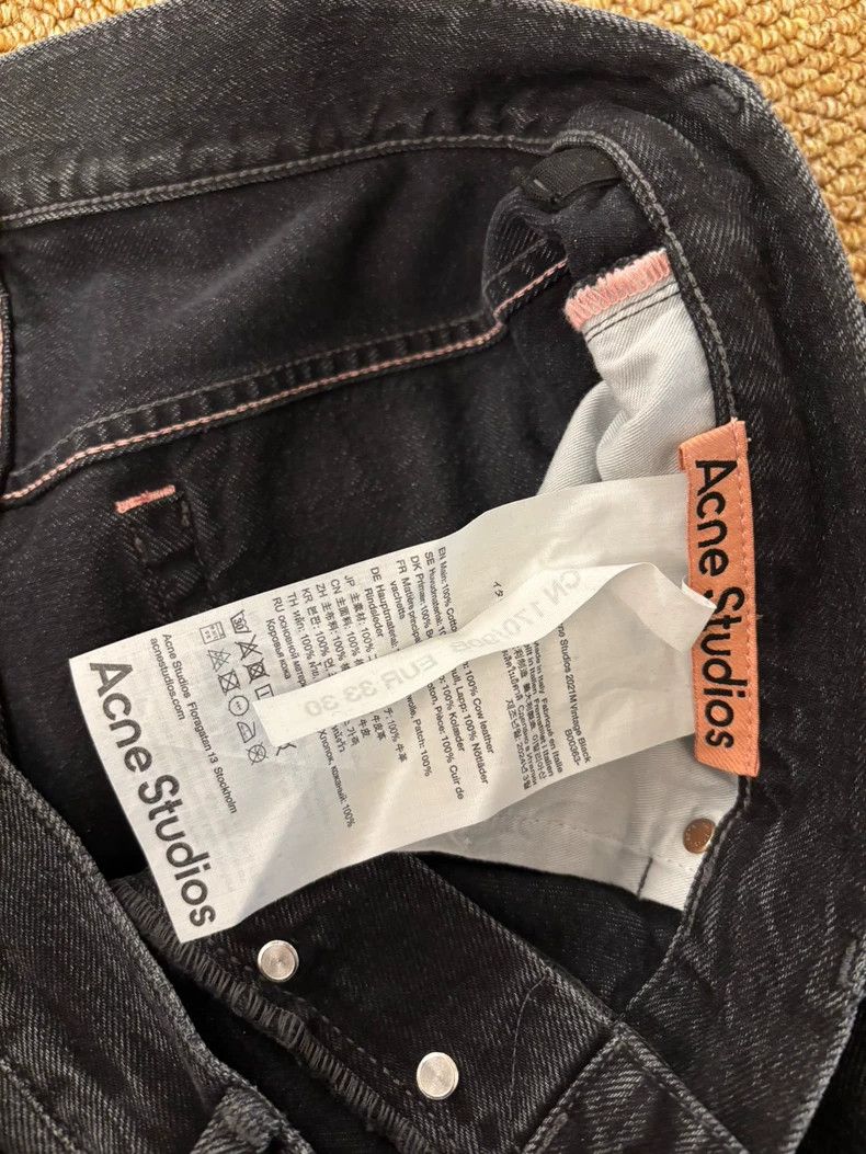 Acne Studios acne studios Black wash jeans 2502-Nextarrow Size US 33 - 5 Thumbnail